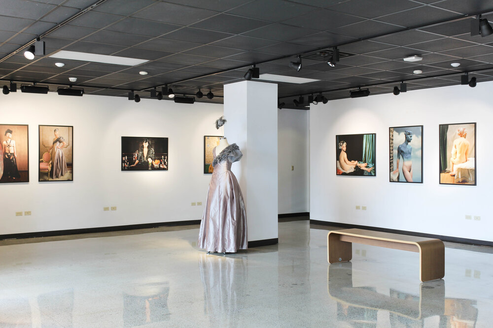  Muse (installation view)  University of St. Francis Art Gallery 2020 