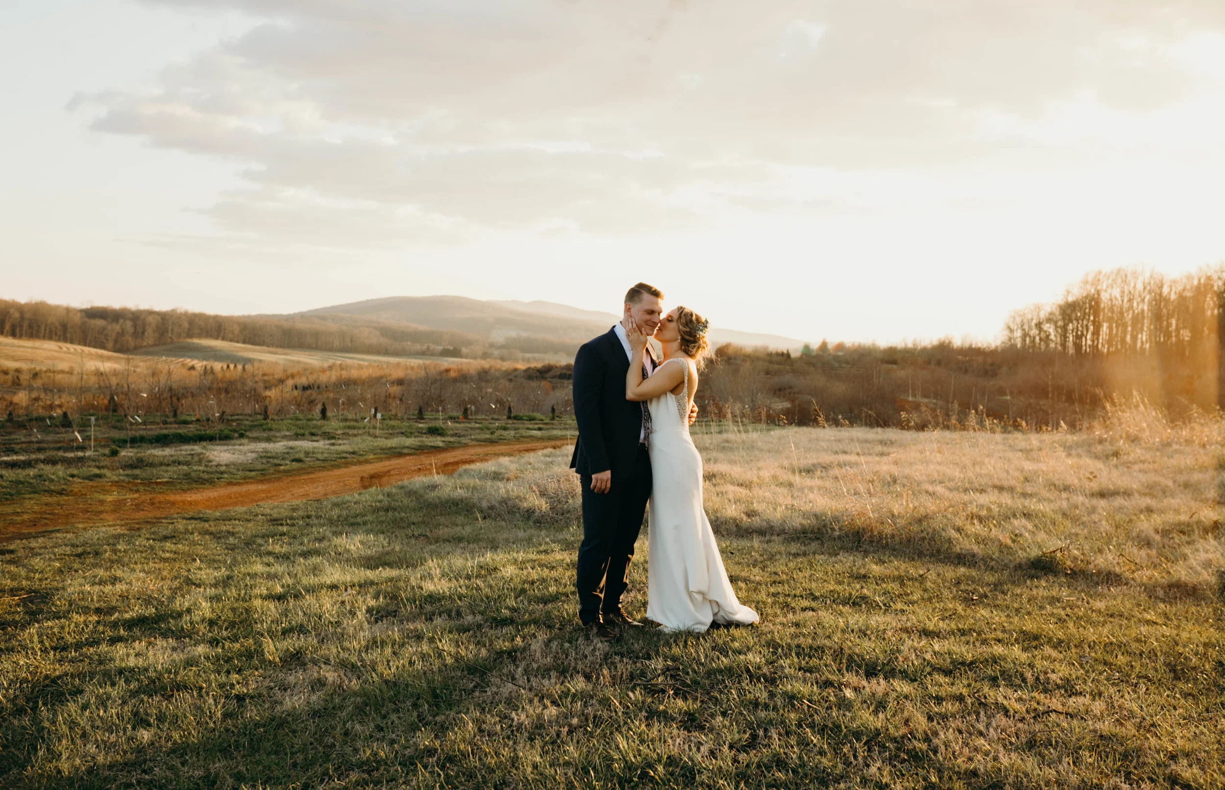 future brides--take note of the lighting in these photos! this is why you should ensure that your day of schedule allows for some time for portraits at golden hour! 