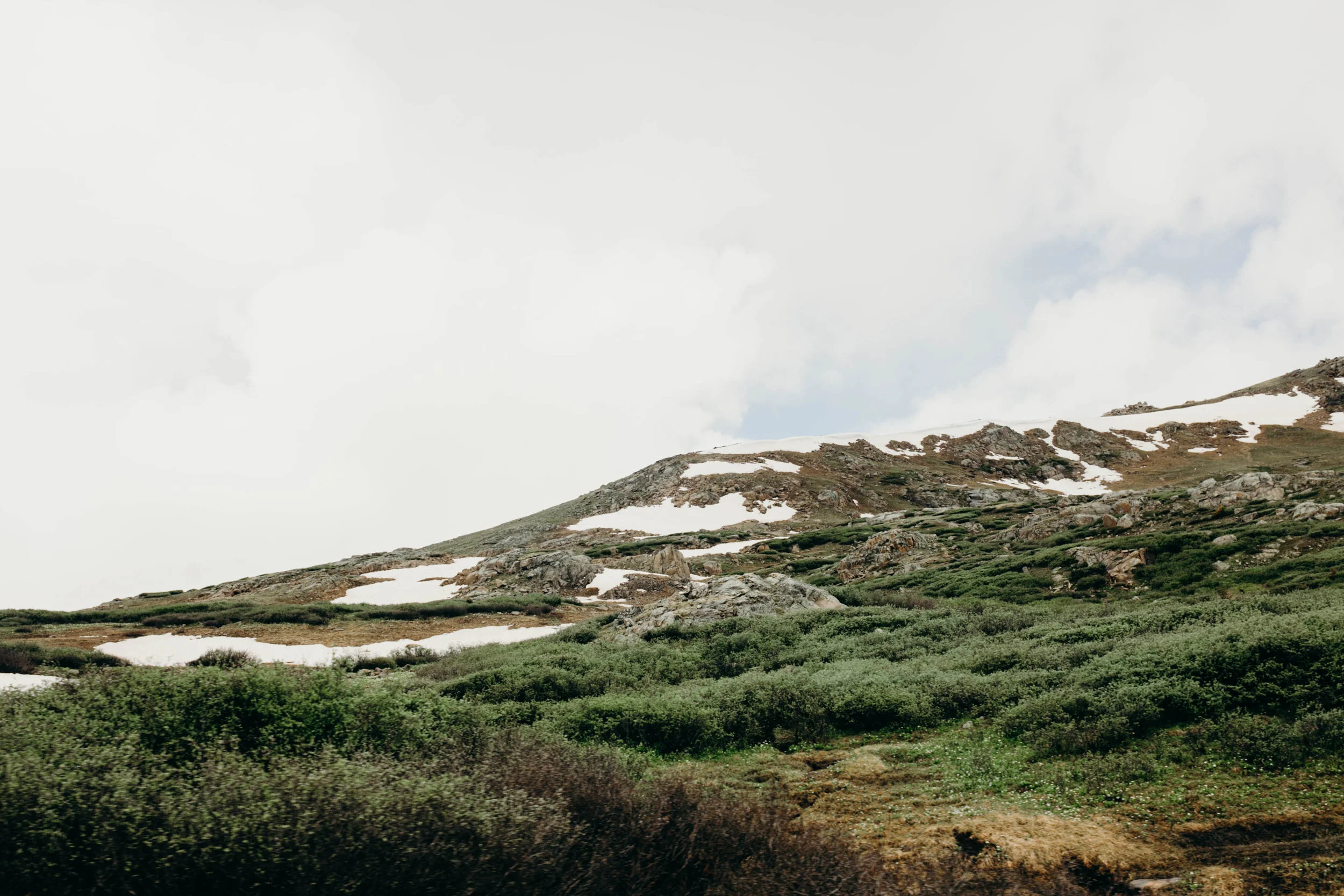 at this point, we were driving at 12,000 feet up, which was the coolest/craziest experience