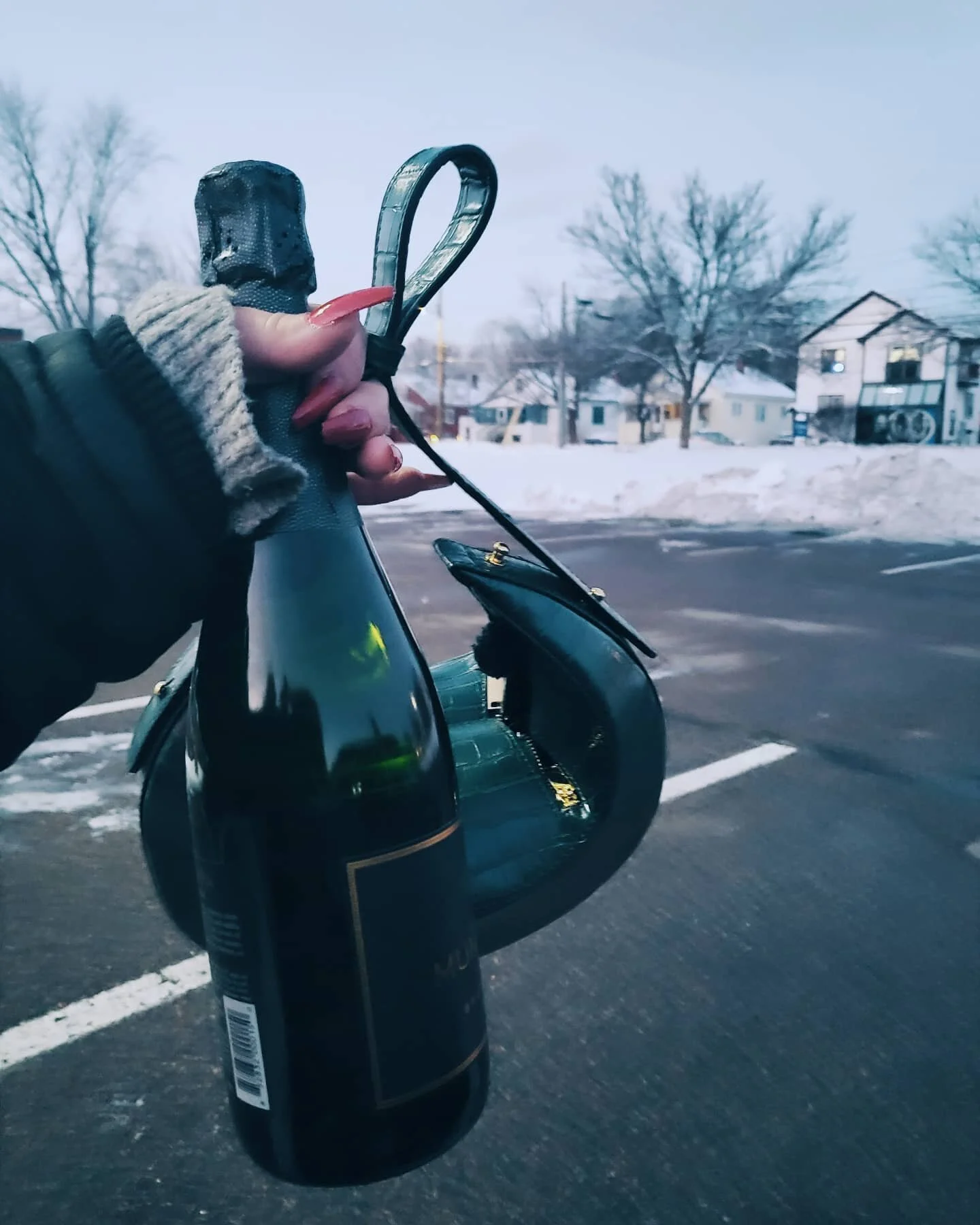 May your nails be did, may there be snow on your ground, &amp; may your purse match your bubbly, and may you &amp; yours stay healthy ! ! Amen