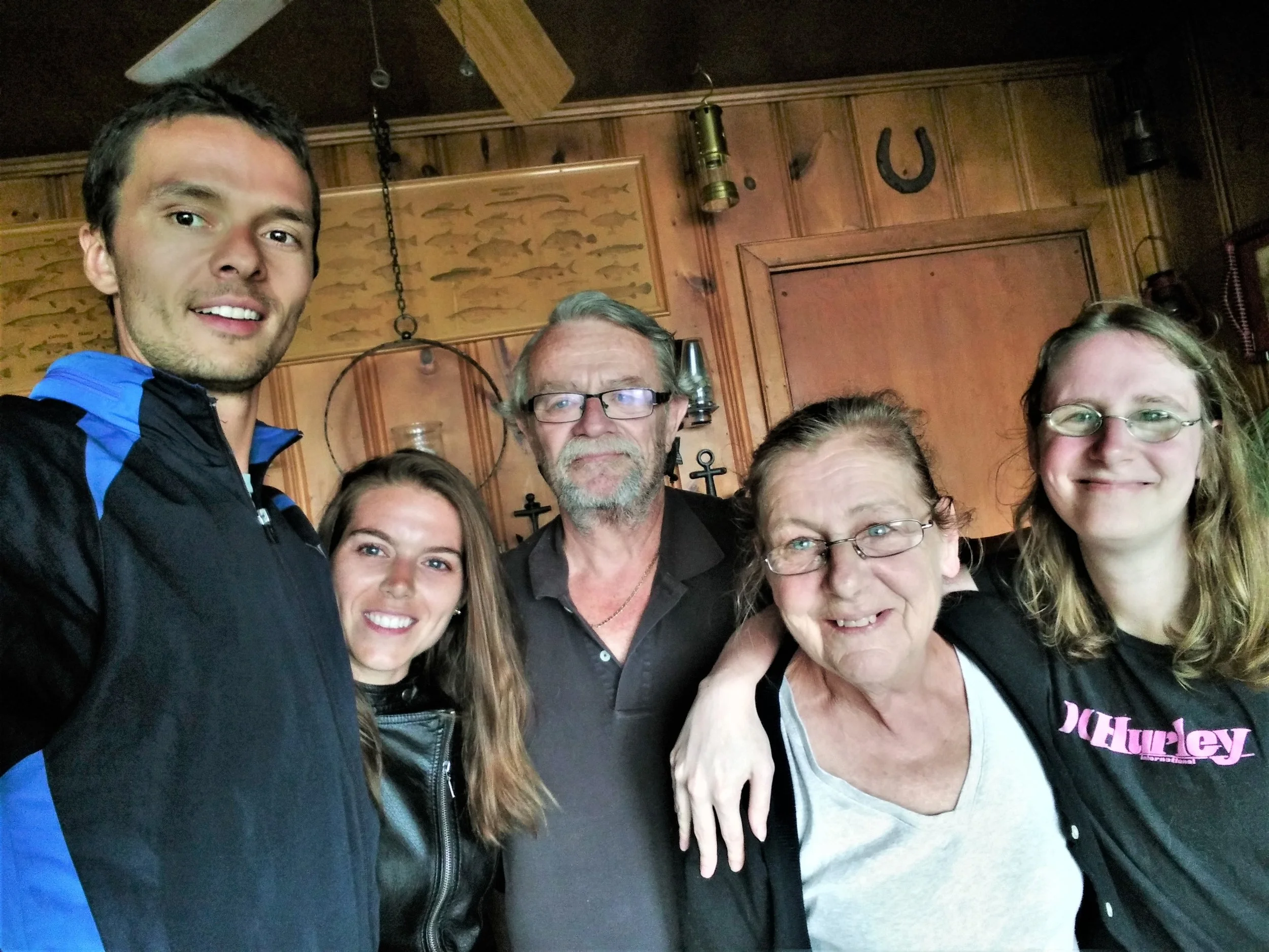 Although we had never before met Cathy, Bob, and their lovey daughter Jen, Braden's extended family welcomed us in as just that: family.