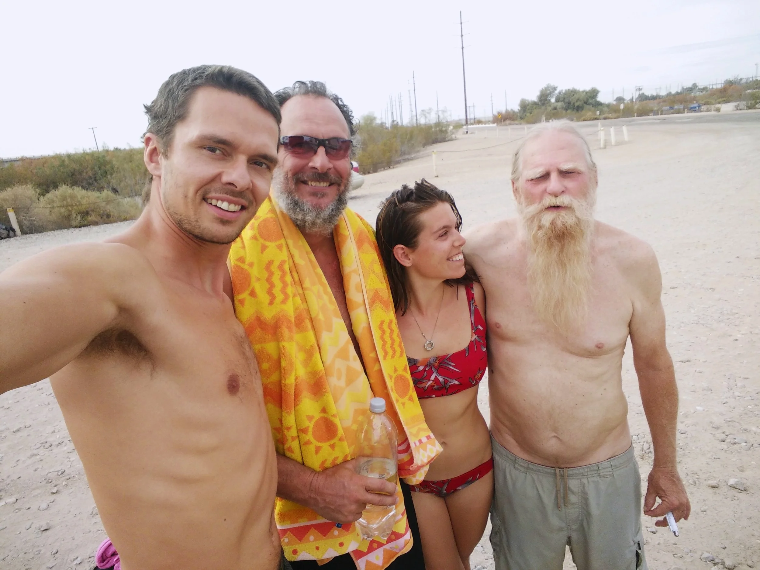 In a very short amount of time, strangers become friends at places like Holtville Hot Springs