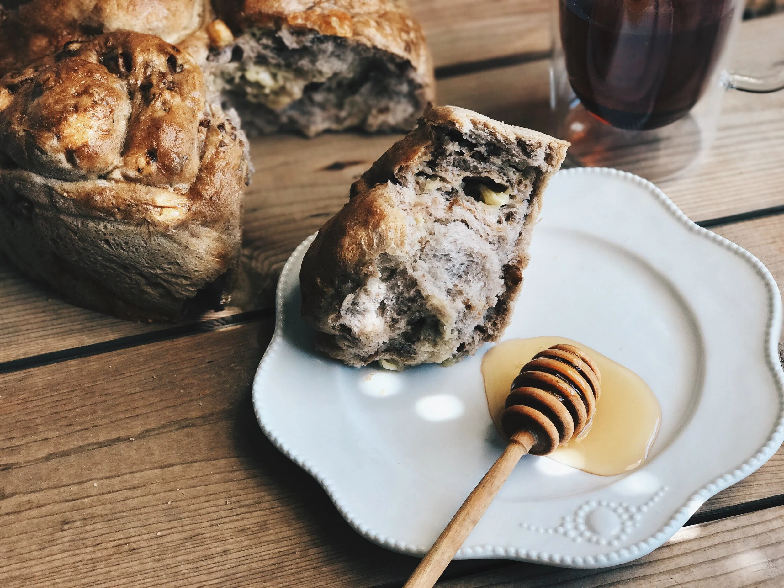 Double Cream Brie and Walnut Loaf 