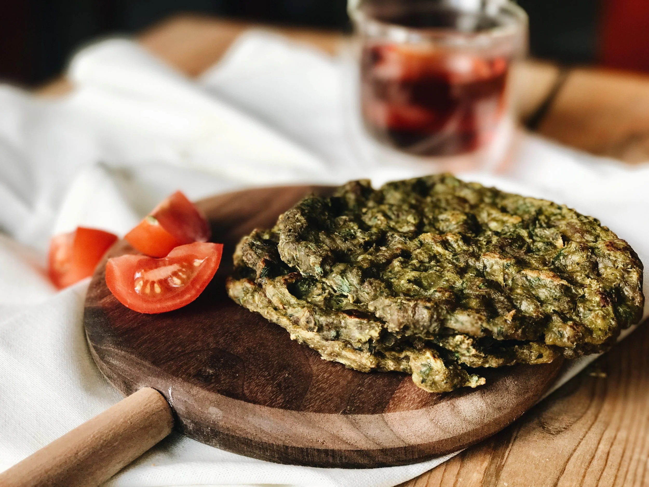 Mum's Khubuz Laham Iraqi Minced Beef and Herb Flatbread — Fig Tree Roots