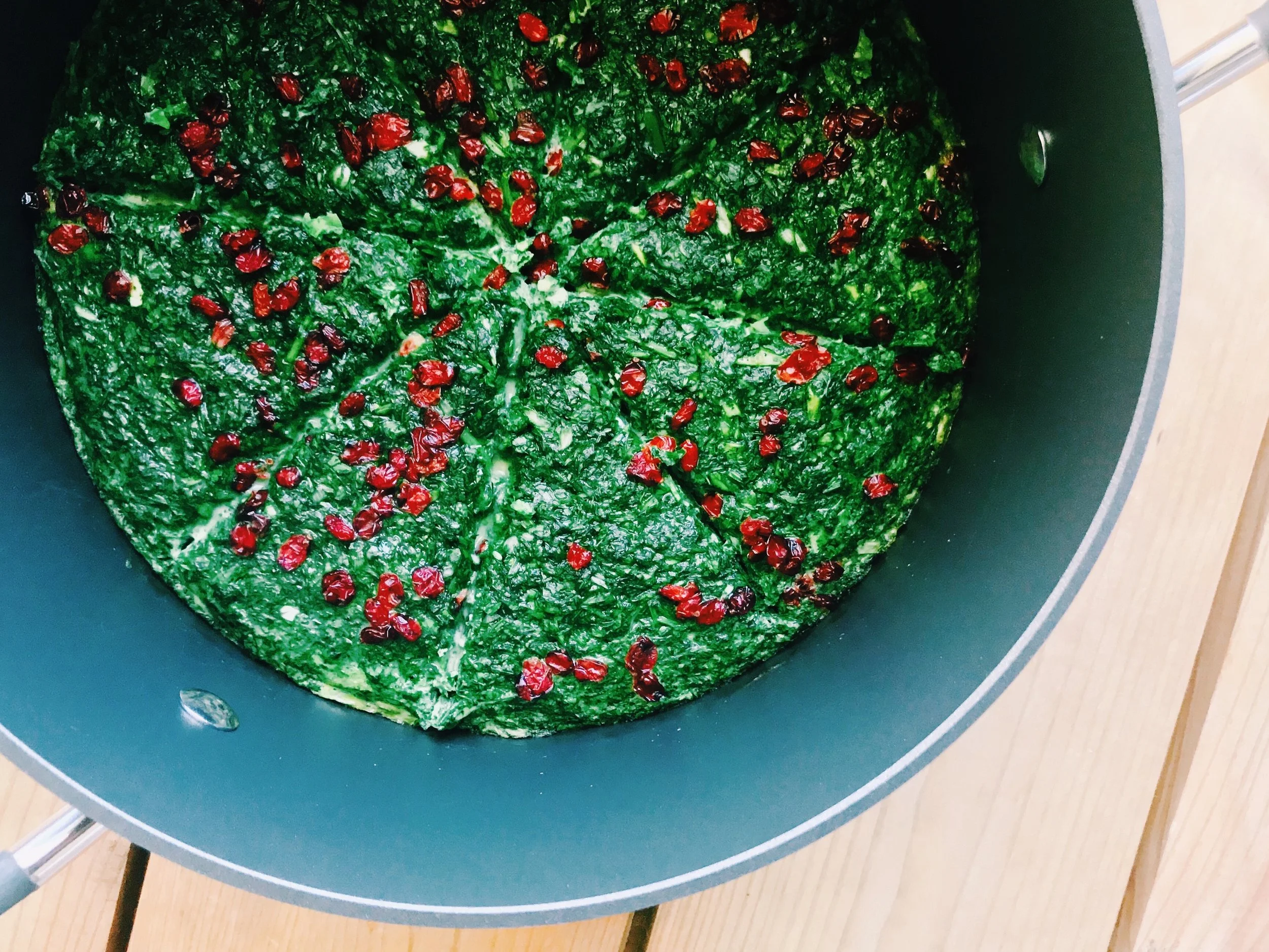 Kuku Sabzi: Persian Herb Frittata 