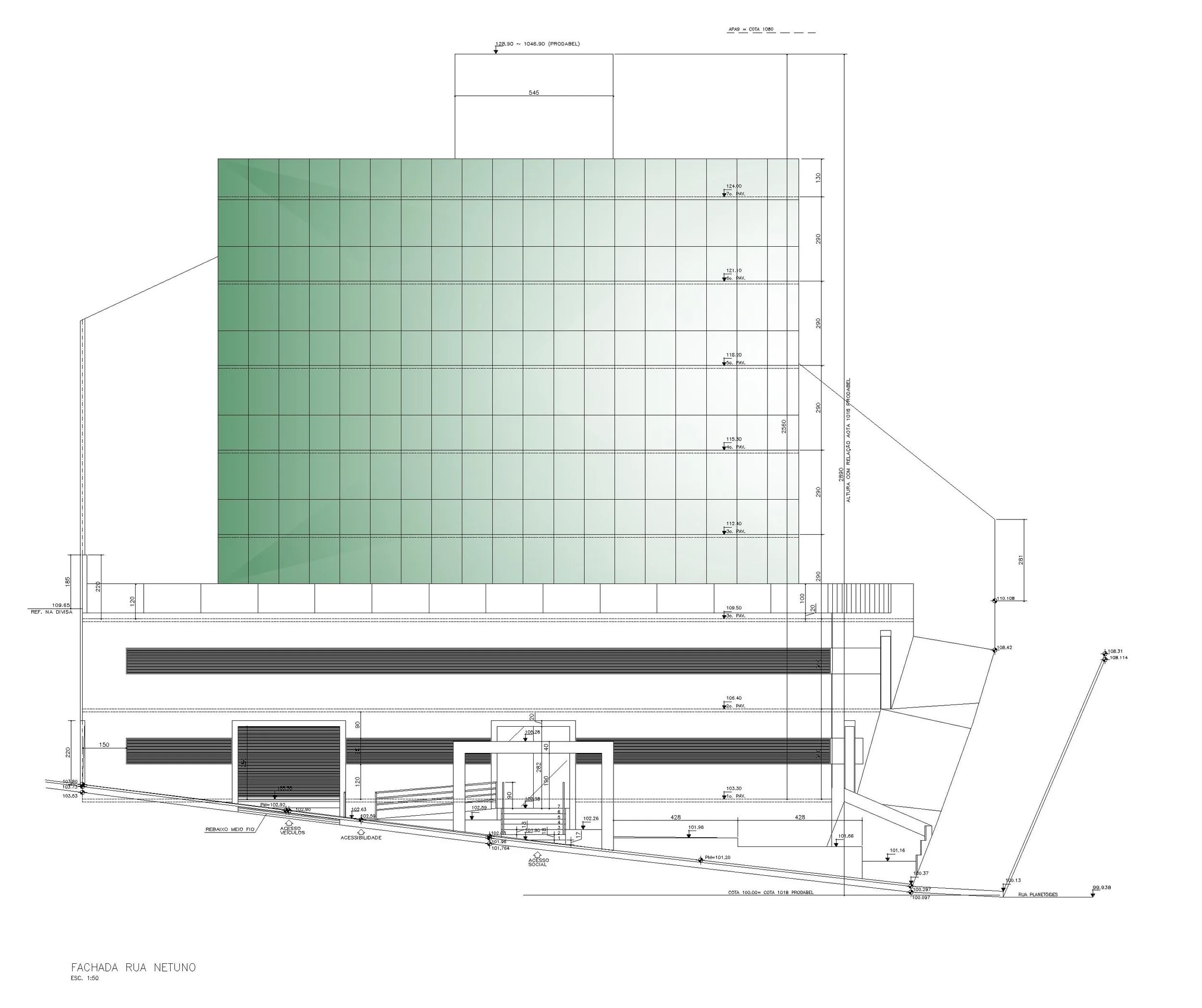 Edifício Comercial Santa Lúcia - Belo Horizonte/MG Cliente: Construtora APO