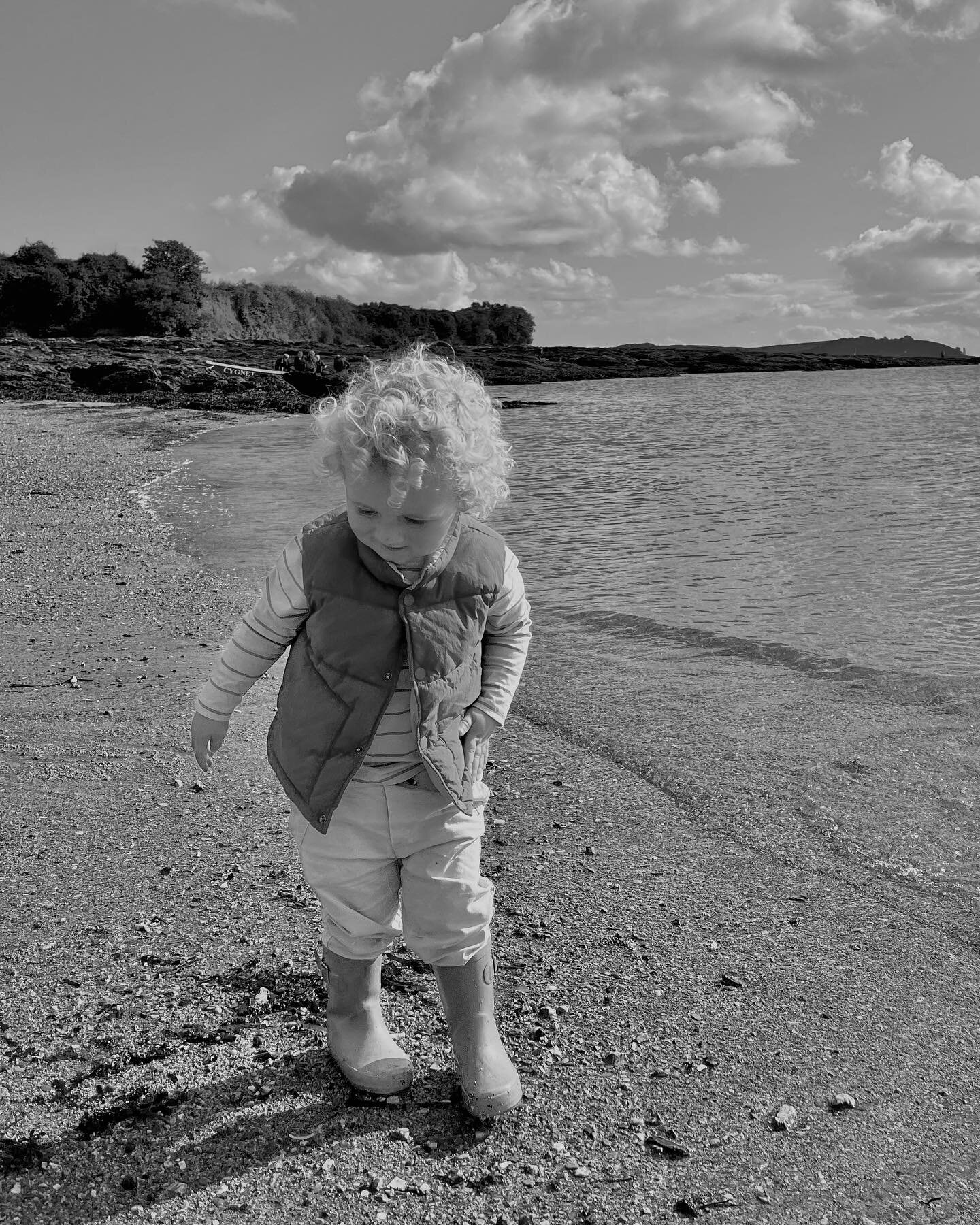 Weekend beach time as a family is super important for us. Oscar gets to spend time with both of us together which doesn&rsquo;t happen in the week so much. 

Thoughts about family, fatherhood and the local landscape are some of the poignant areas I&r