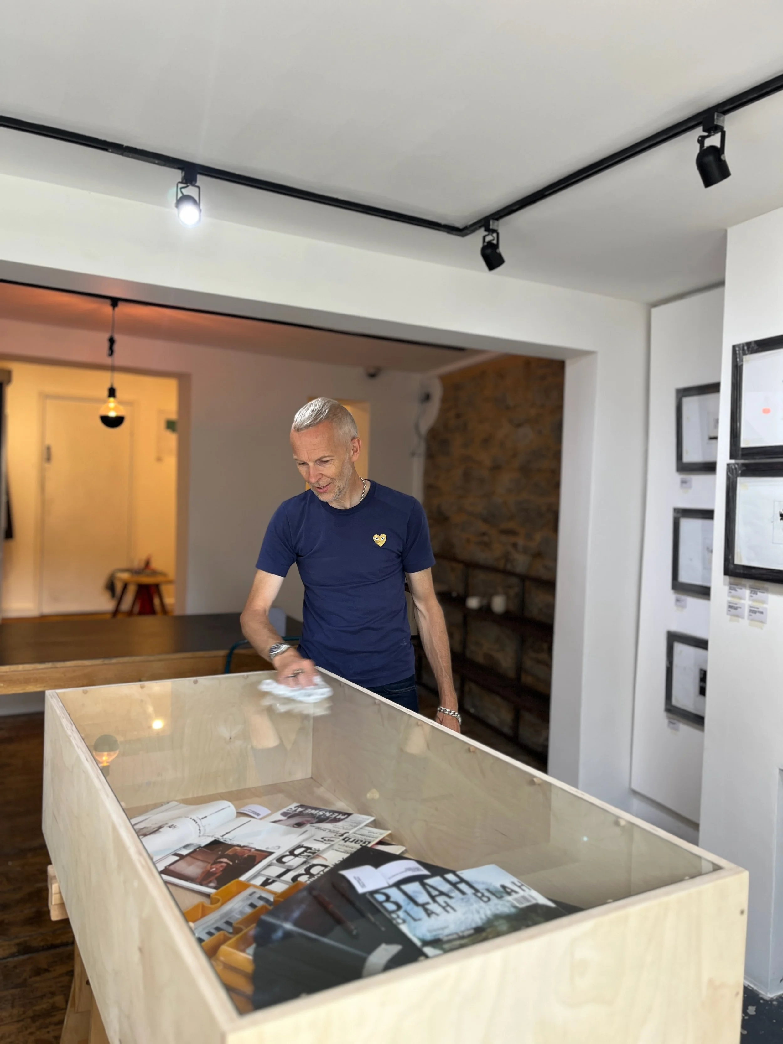  Book launch, exhibition and public lecture by Chris Ashworth  Exhibition curated by me.  