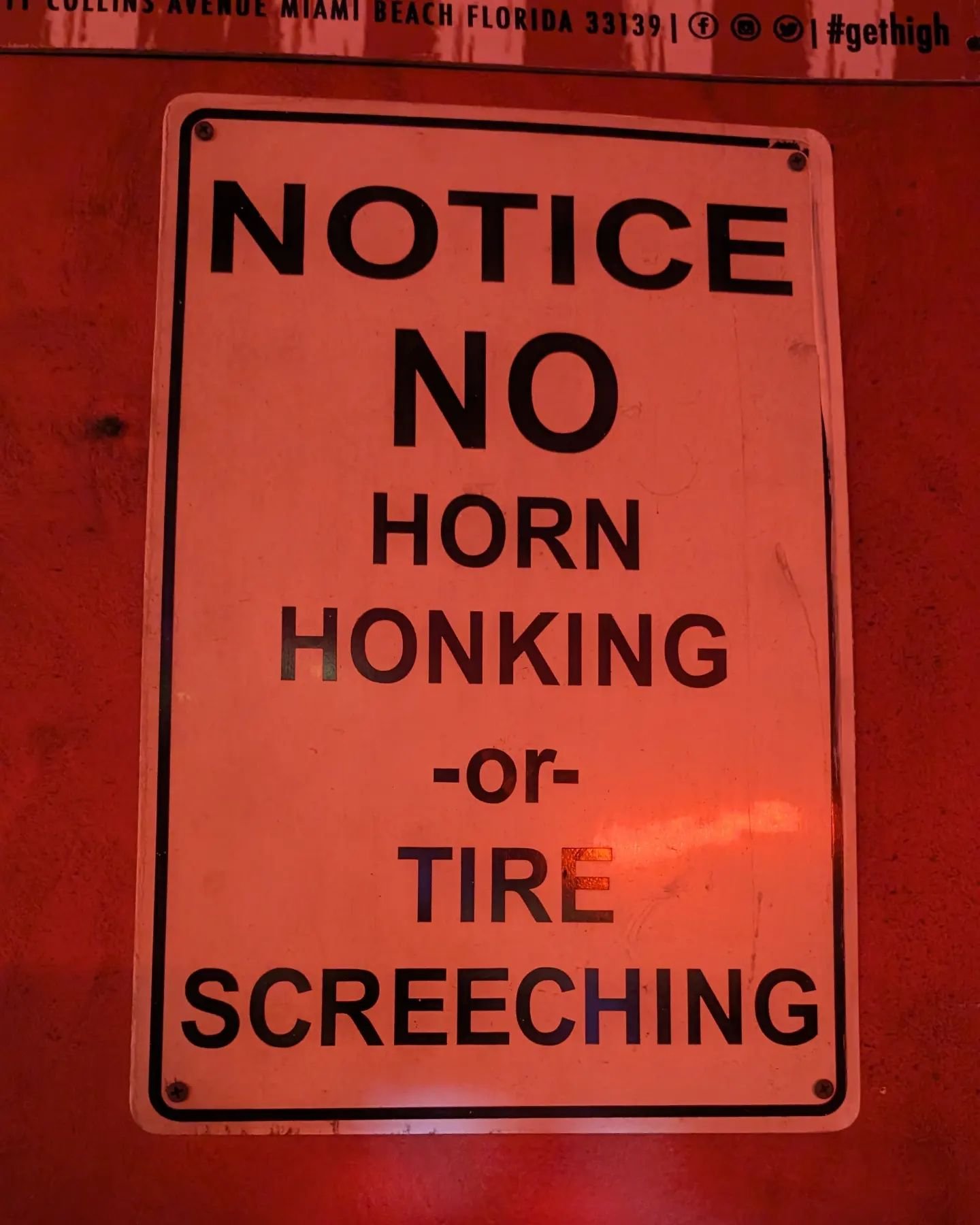 For all you horn honking, tire screeches....