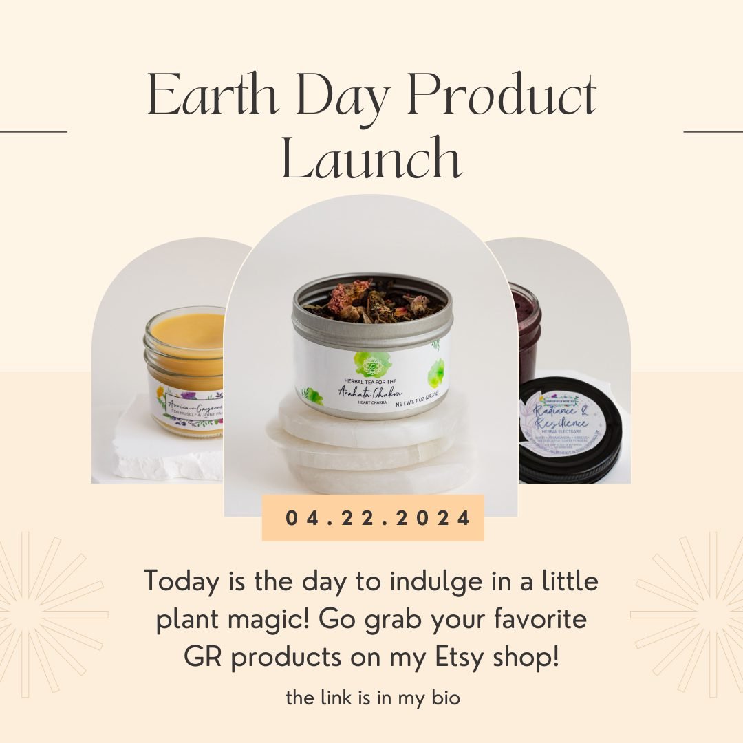 🌎Earth Day Product Re-Stock🌎

Today is finally the day for you to indulge your WHOLEself in some beautiful, 100% organic plant magic! My Etsy shop is fully stocked and ready for you to purchase your favorites &amp; explore some new ones!

We've got