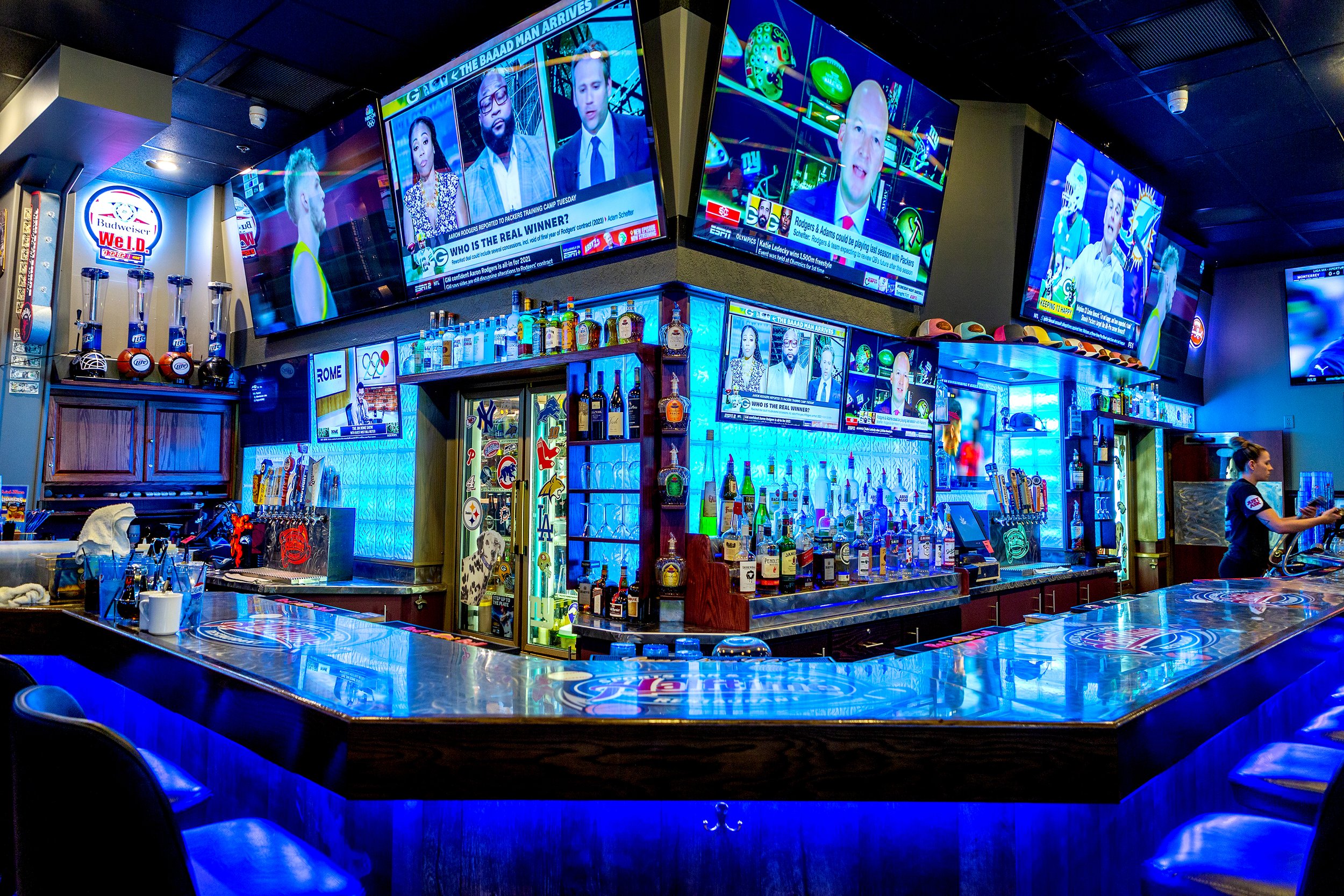 sports bar background