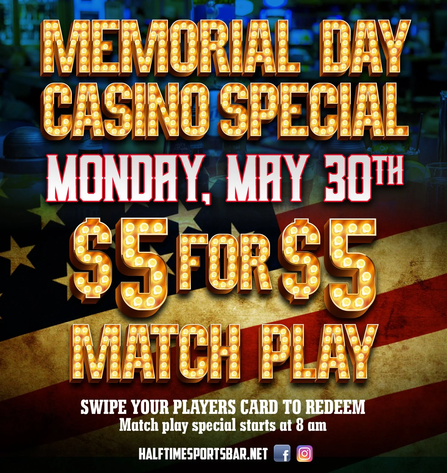 Memorial Day Casino Promo