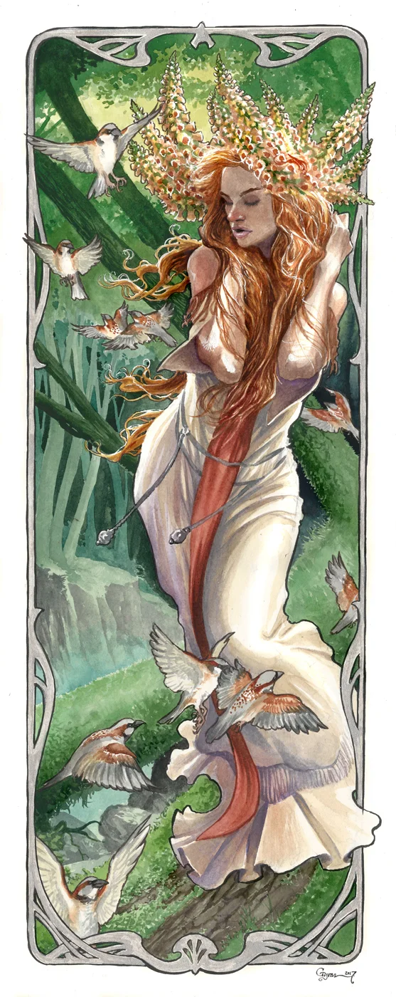 Mucha Revisited I - SOLD