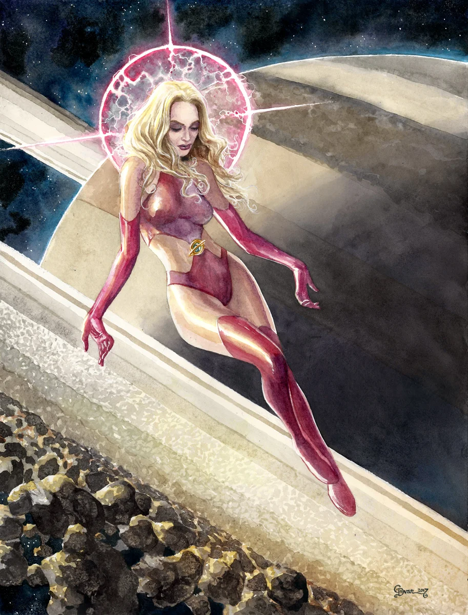 Saturn Girl - SOLD