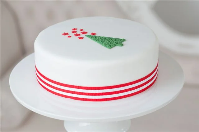 Christmas Cake Iced Christchurch New Zealand