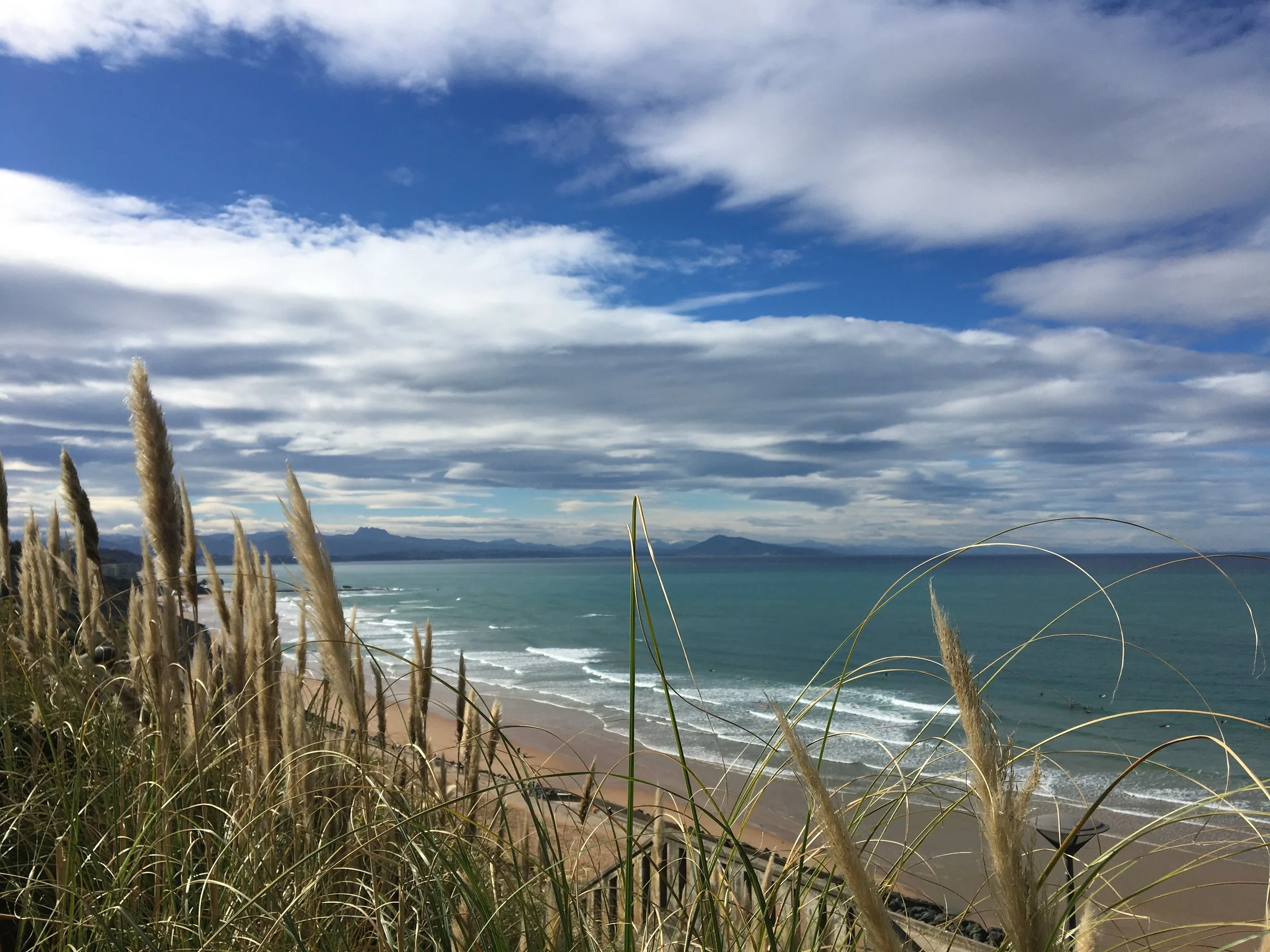 Biarritz’s shoreline.