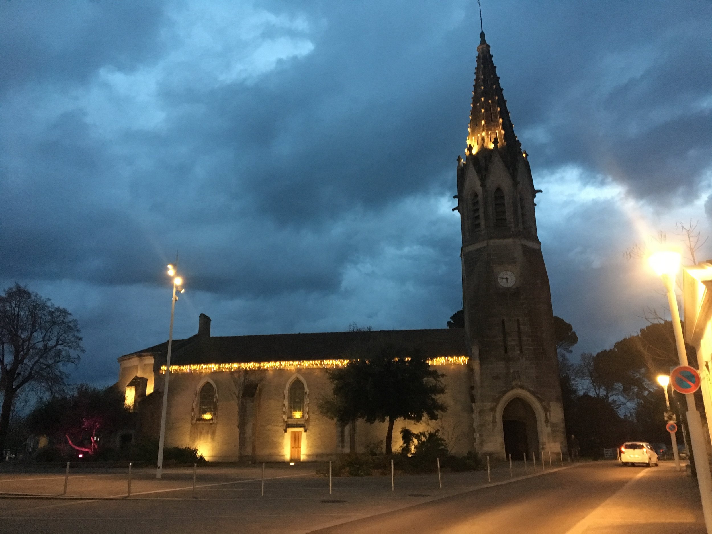 the town church