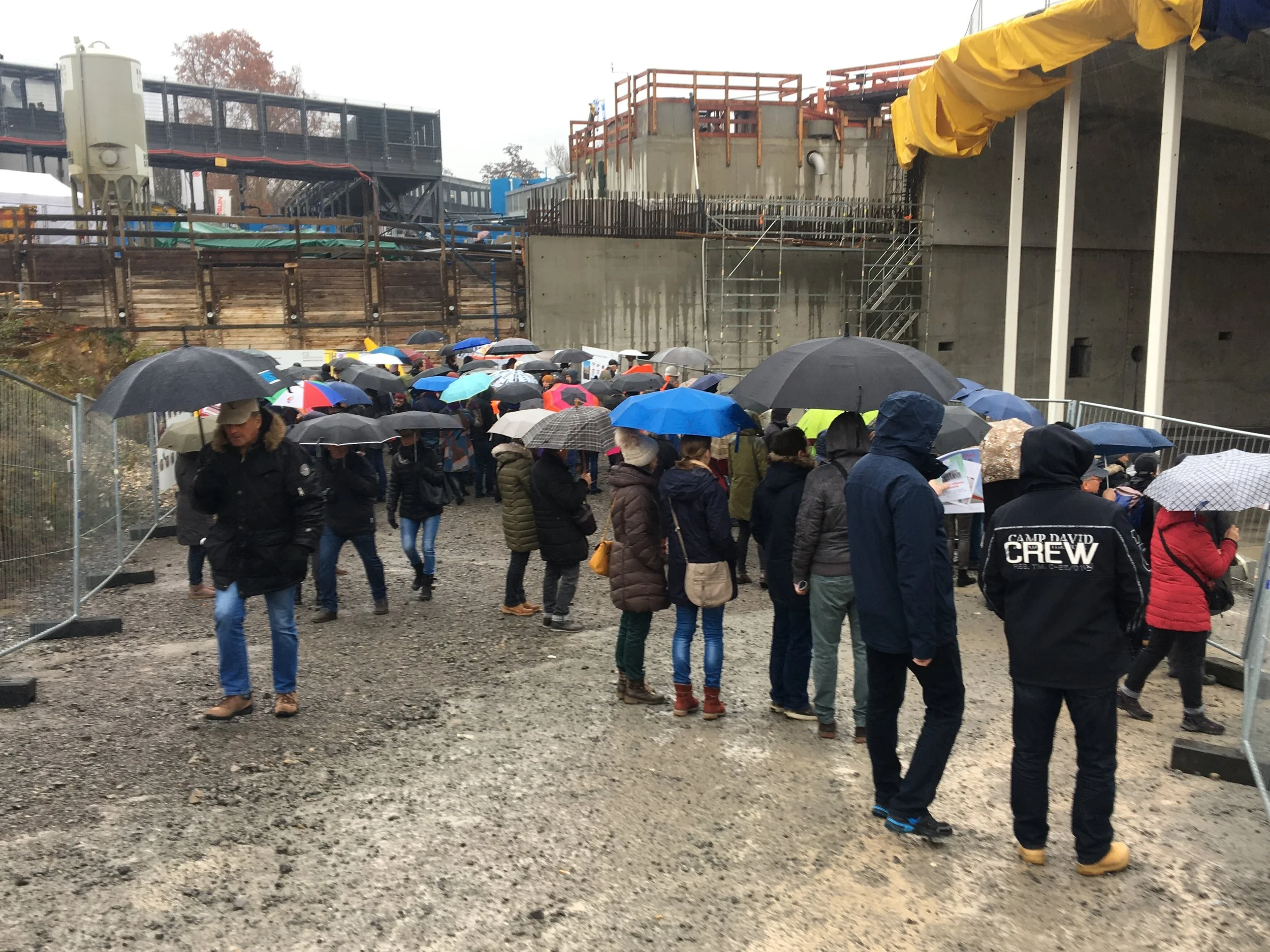 The open house for Stuttgart 21 January 4-6 attracted a huge number of people.