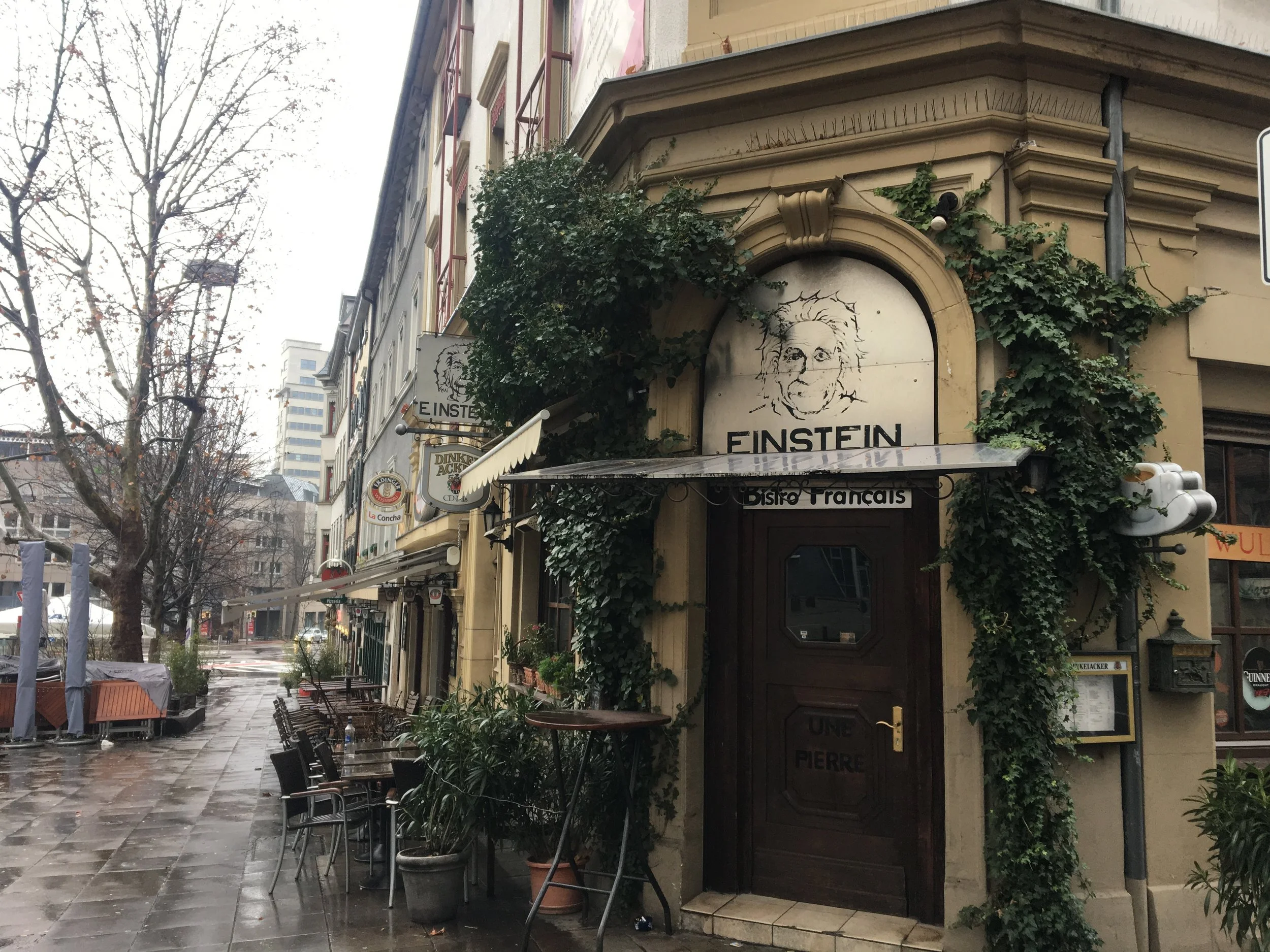 A bar and restaurant in one of the young areas of Stuttgart