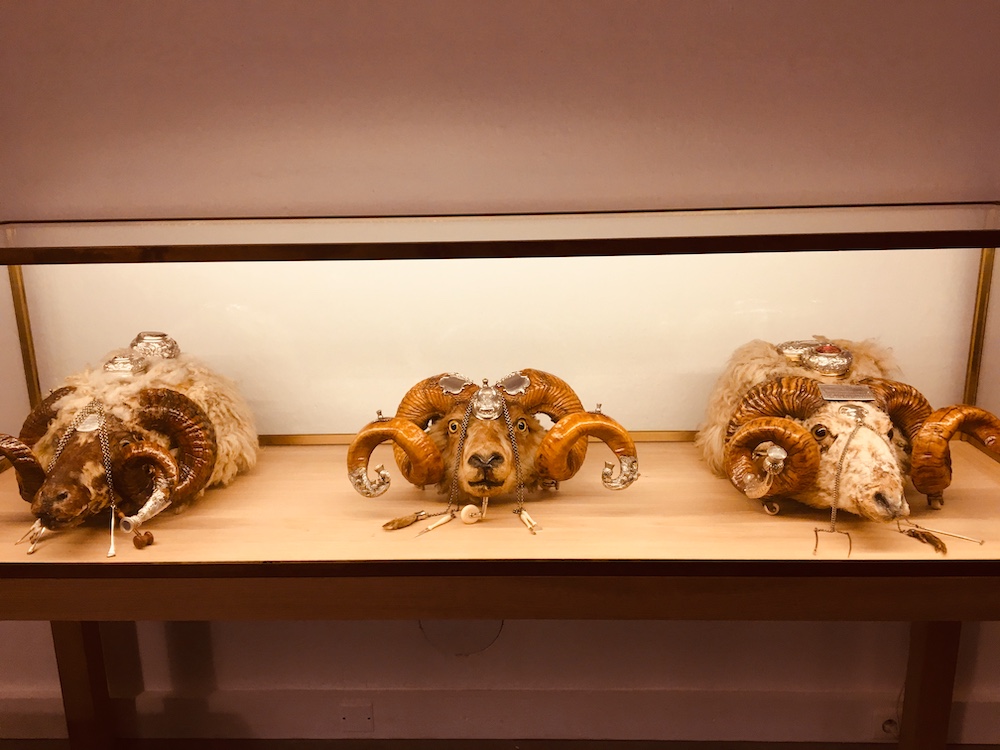 A verging on unhealthy obsession with rams’ heads was part of the charm of Château Mouton Rothschild