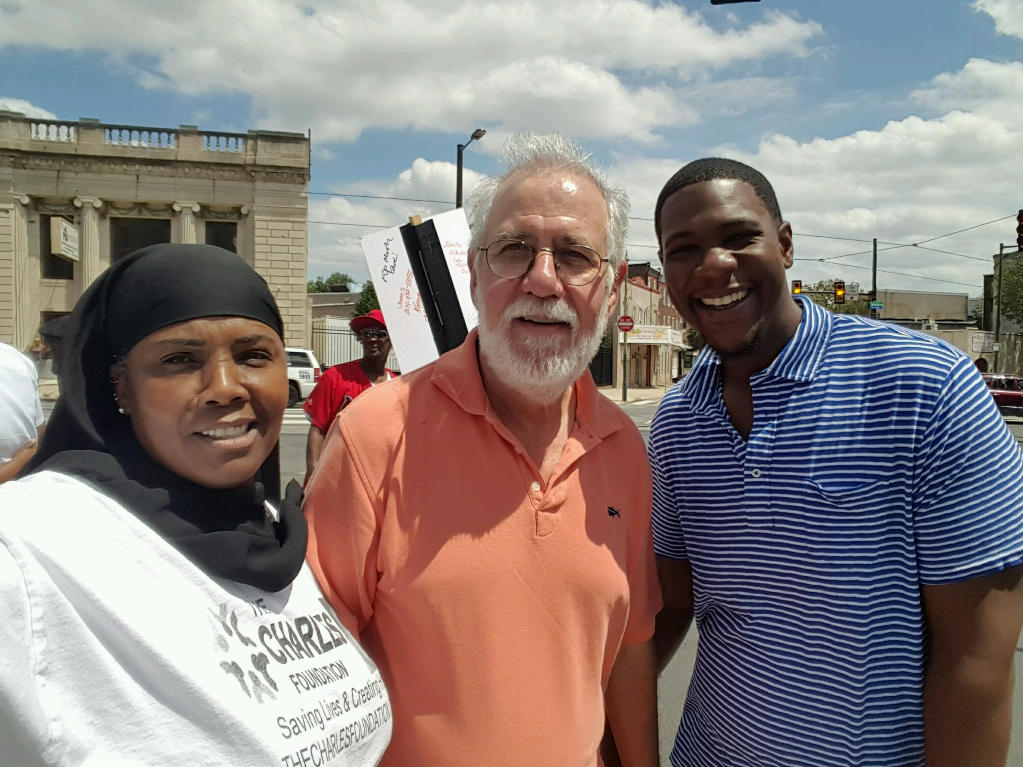 Bryan Miller of Heeding God's Call to End Gun Violence, and Michael Cogbill of CeaseFire PA