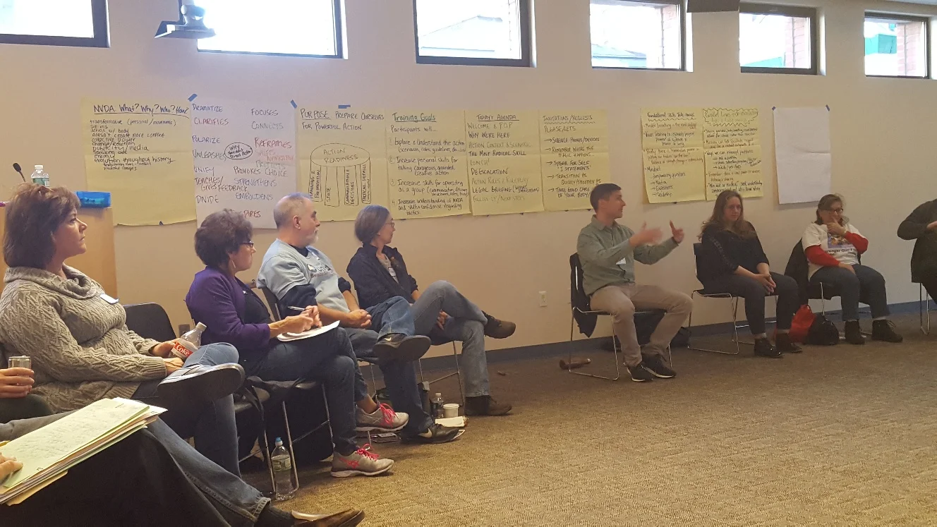 Demand the Ban planning session with The CHARLES Foundation, Delco United for Sensible Gun Policy and Heeding Gods Call to End Gun Violence