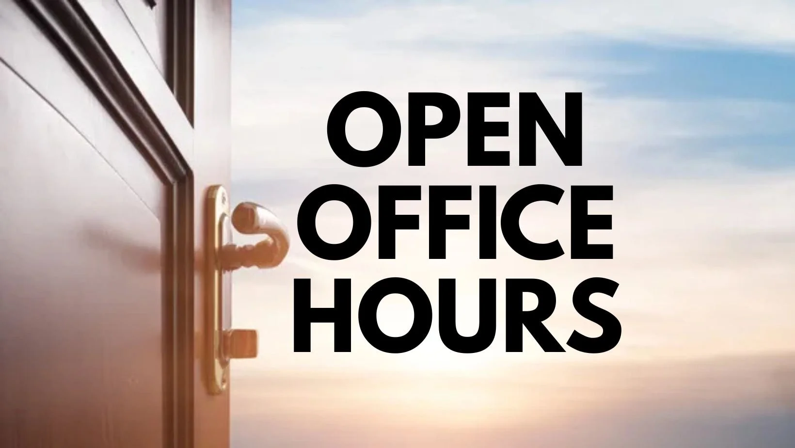 Open Office Hours