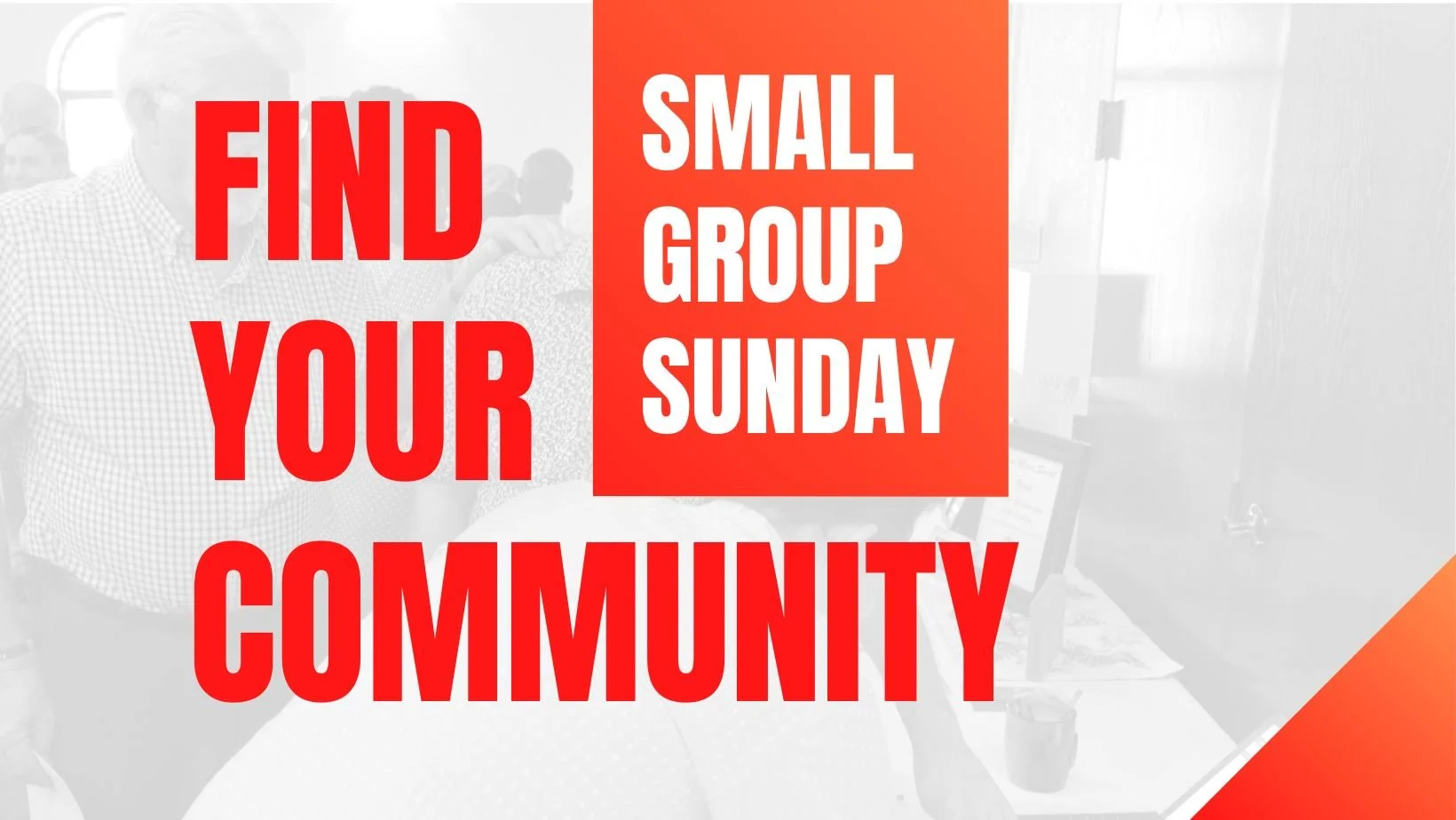 Small Group Sunday