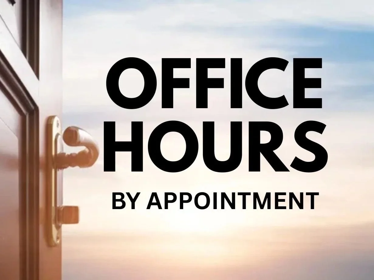 Office Hours By Appointment
