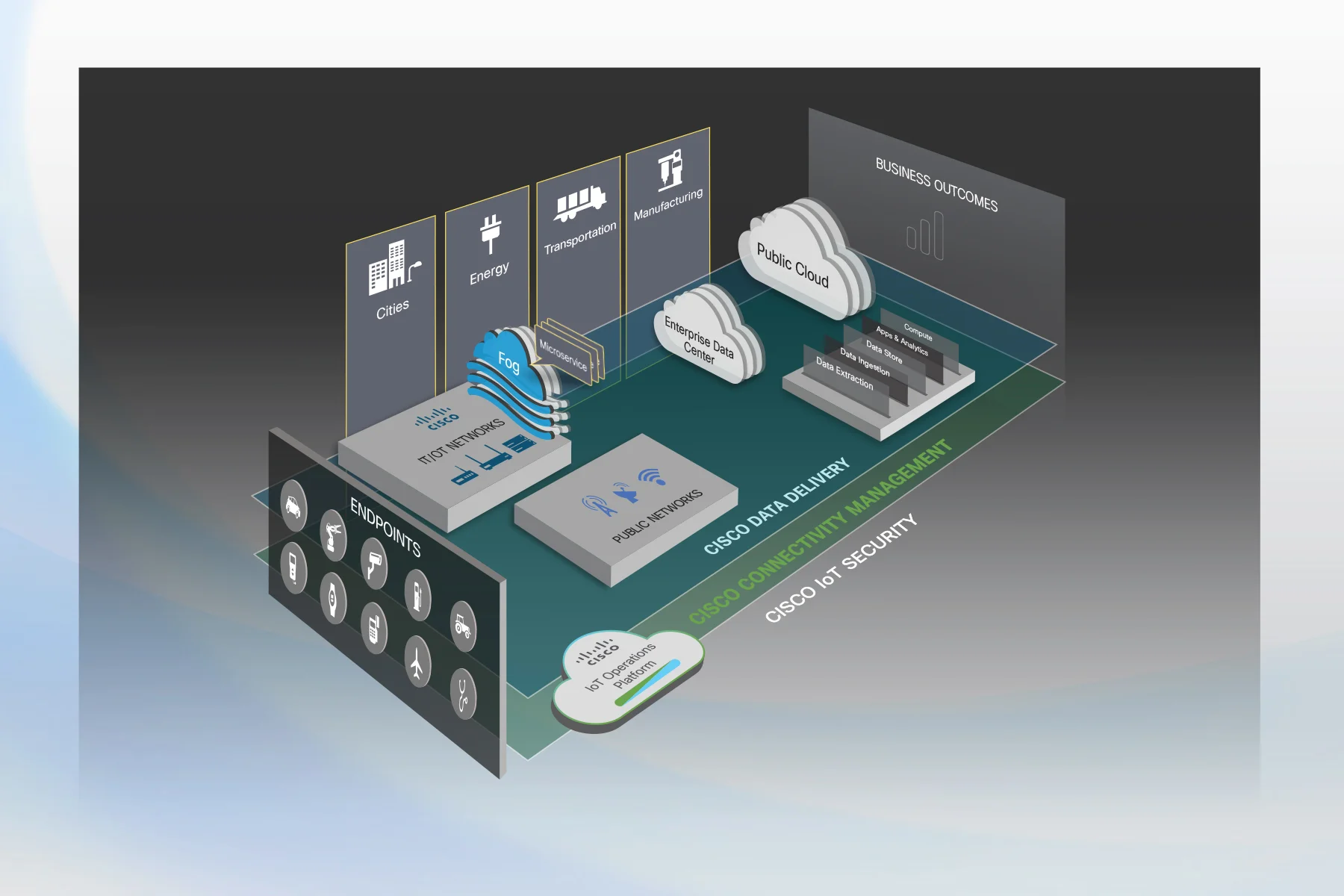 Technology Playing Field Illustration