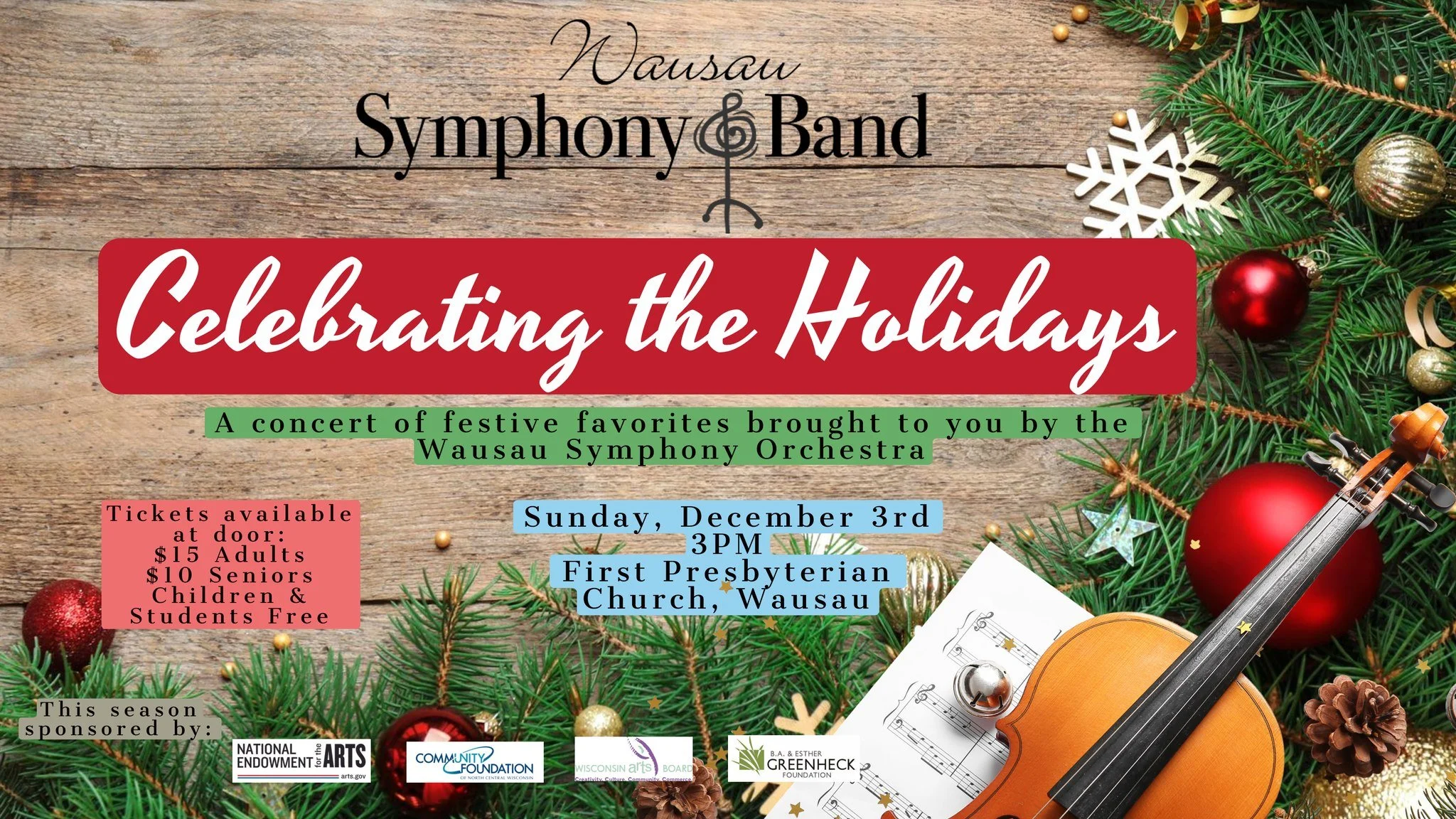 Celebrating the Holidays - Symphony Orchestra Concert