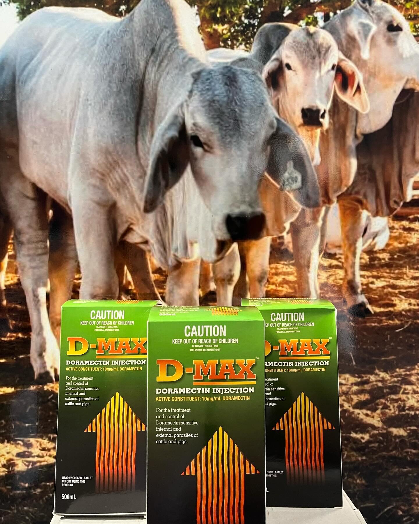 Animal health TLC continues!

Next up on the list ... cattle and pigs 🐮🐽 drop us a comment or direcet message &amp; we will reveal our special price on Abbey's D-MAX&trade; Doramectin Injection.