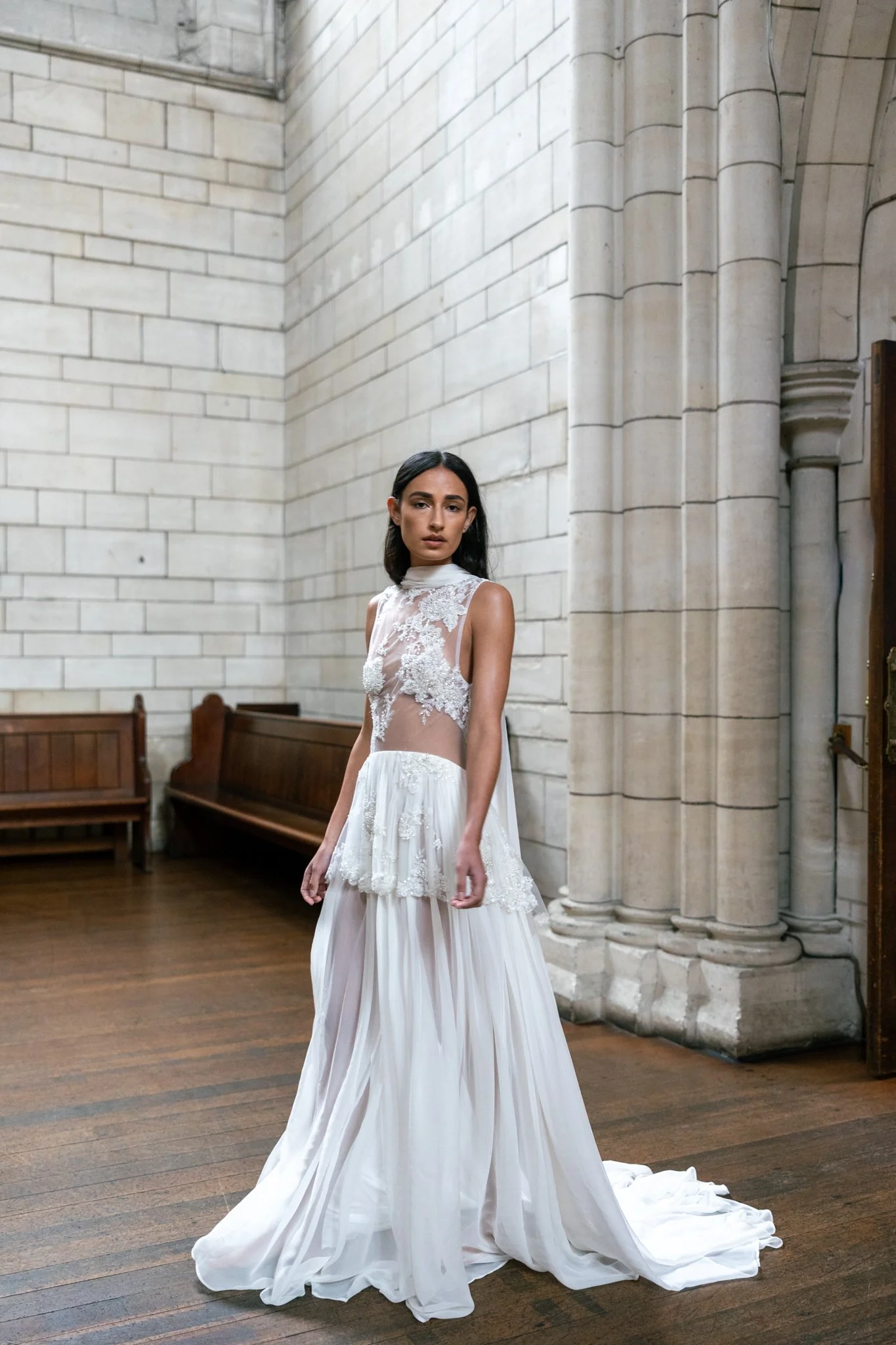 AMARIS silk and beaded gown  Brooke Tyson Ritual