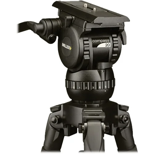 Miller Compass20 Solo 3-Stage Carbon-Fiber System tripod