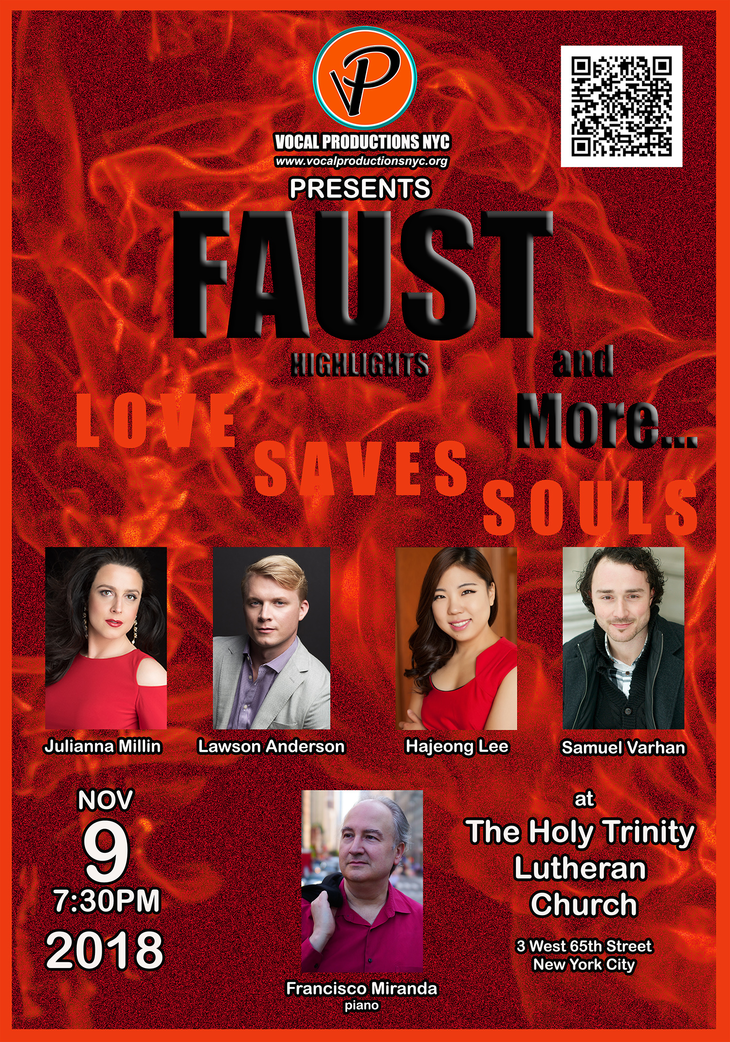 Méphistophélès in Faust (Gounod) with Vocal Productions NYC