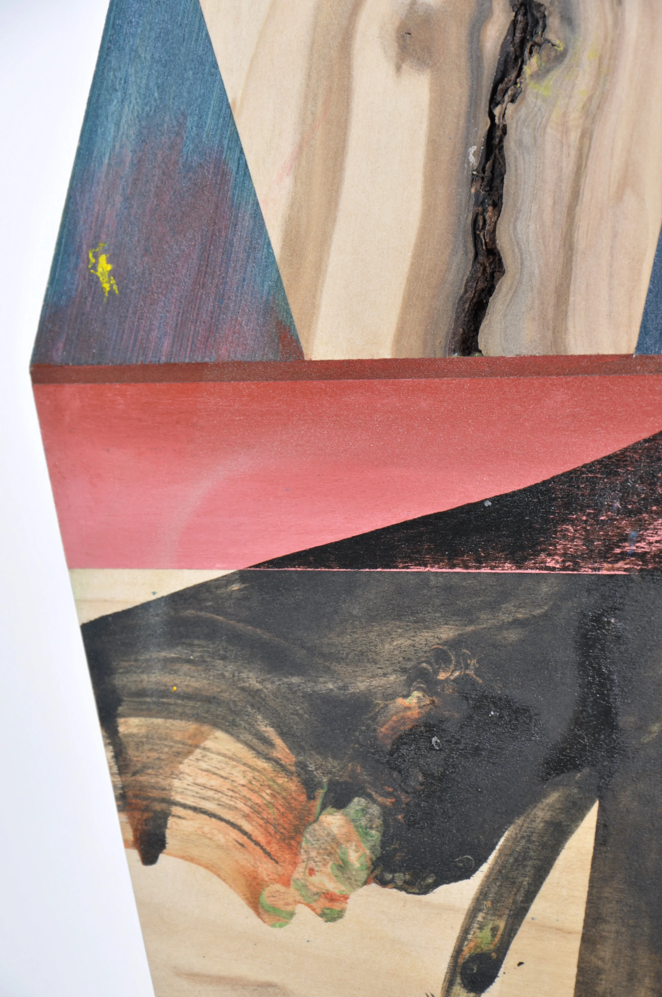   Crystal  acrylic and wood 17.75 x 8.5 x 1.25 inches 2015 