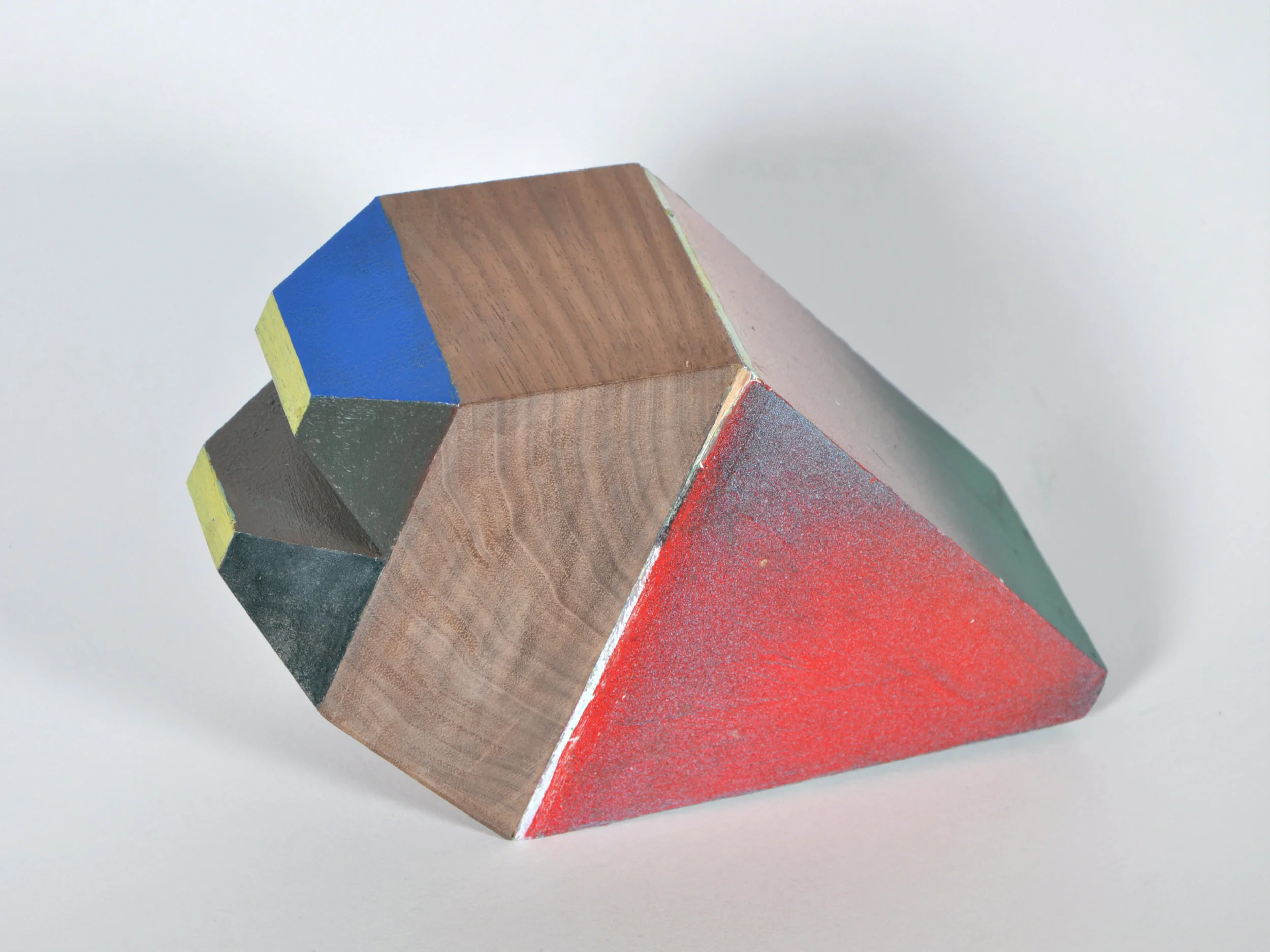   Head  acrylic and wood 4 x 6 x 2.5 inches 2015 