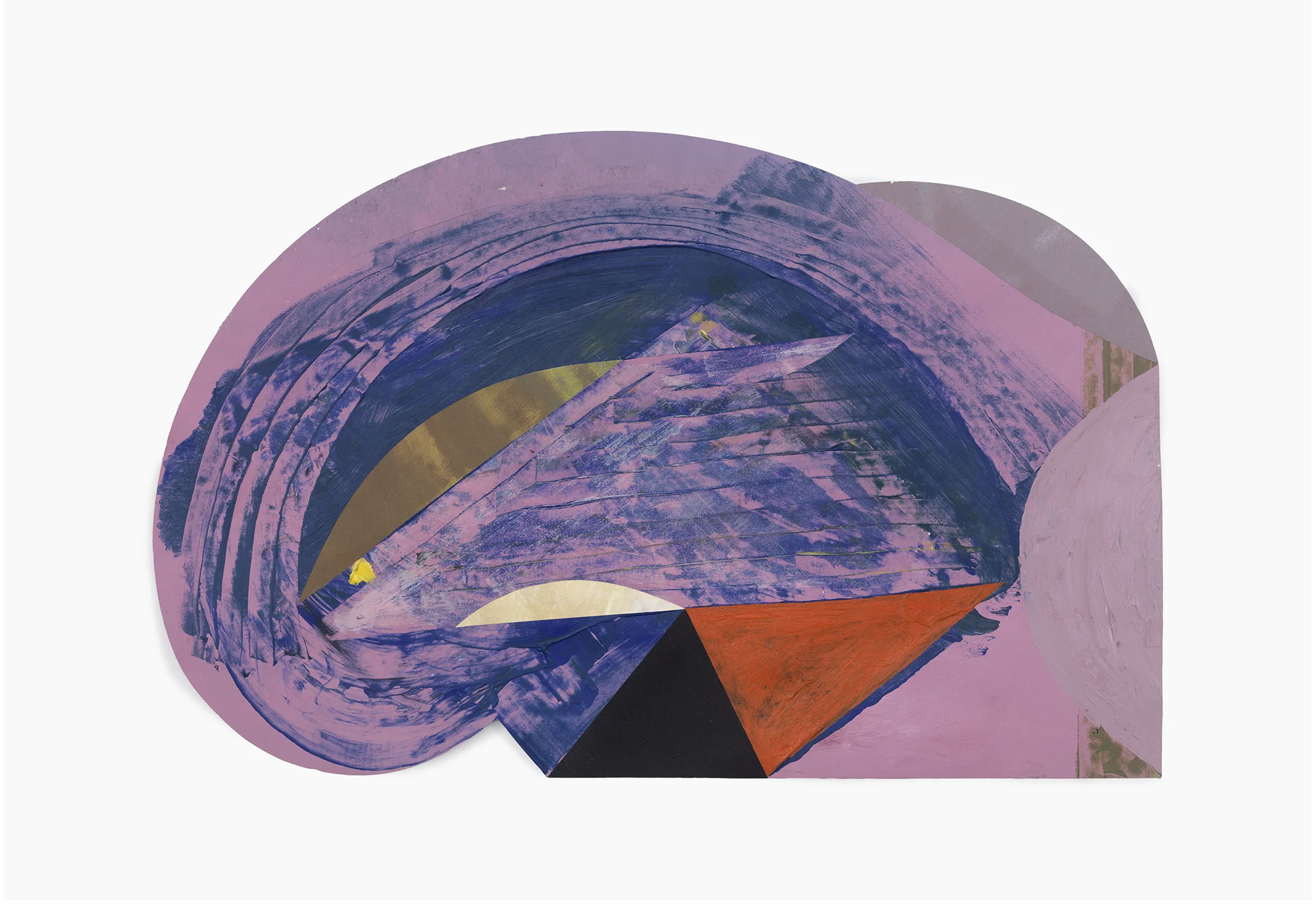   Pink Ear  acrylic on paper 20.5 x 32 inches 2013 