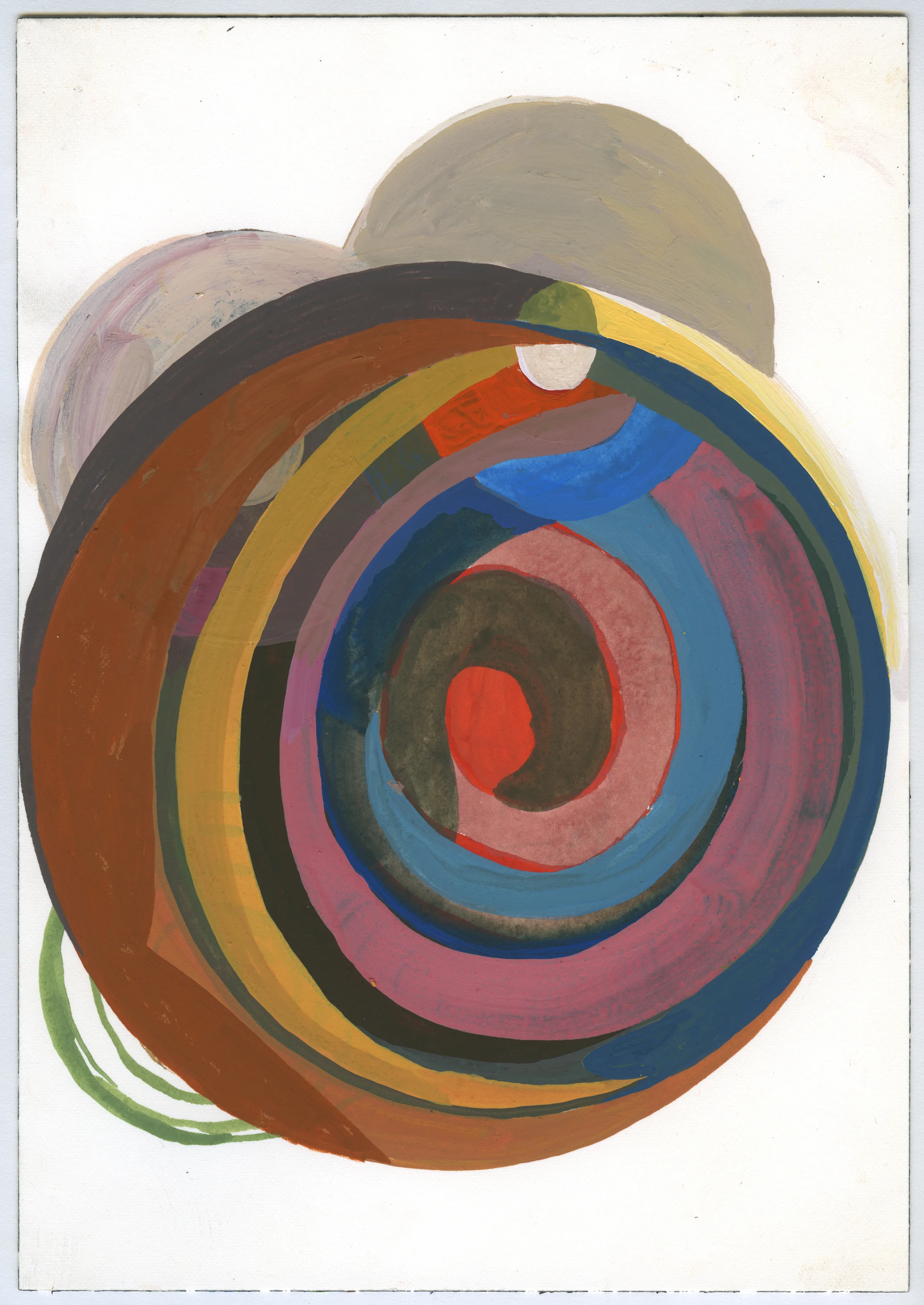   SAN 11  gouache on arches 10.25 x 7 inches 2013 