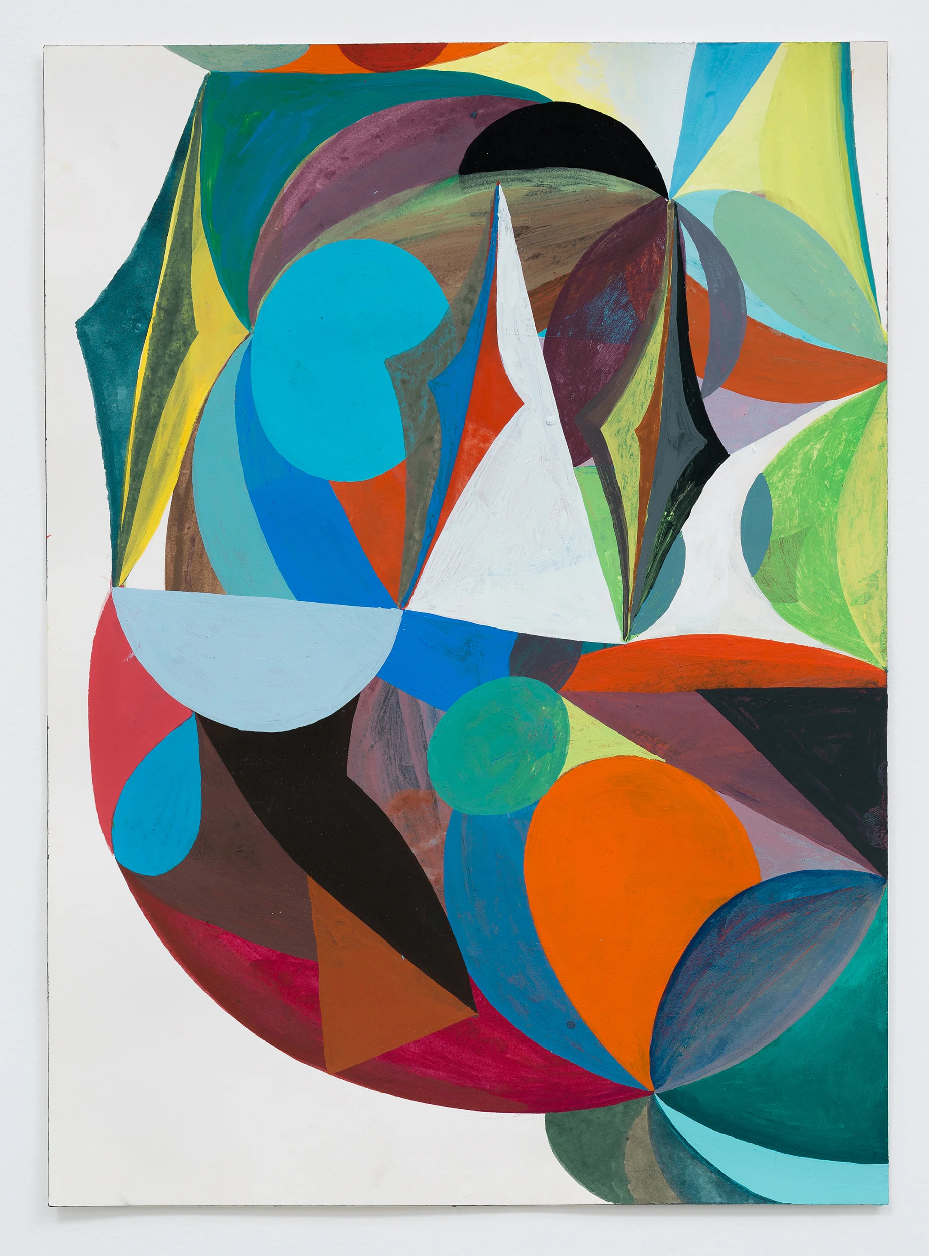   Crown  gouache on Arches paper 12 x 16 inches 2016 