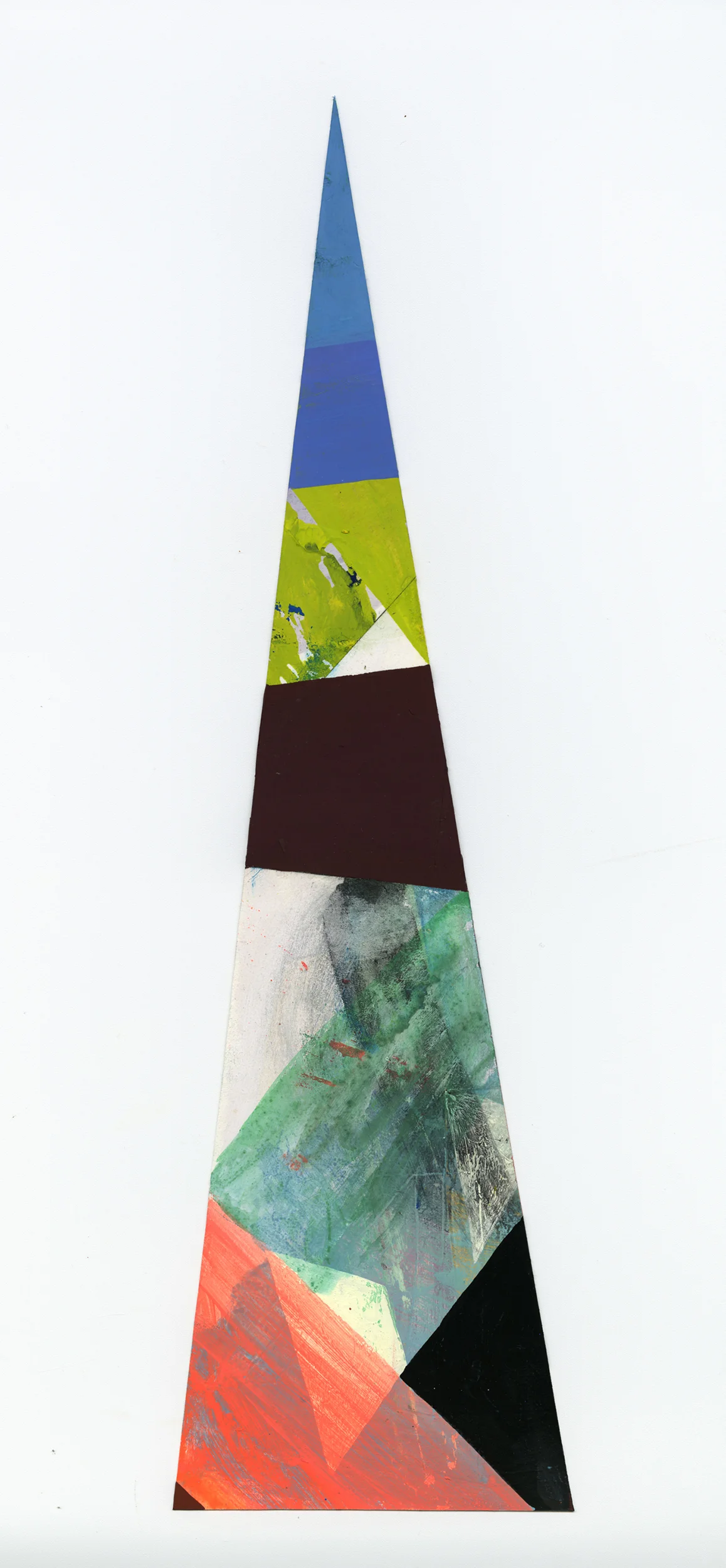   TRI 6  acryla gouache on Arches paper 2012 