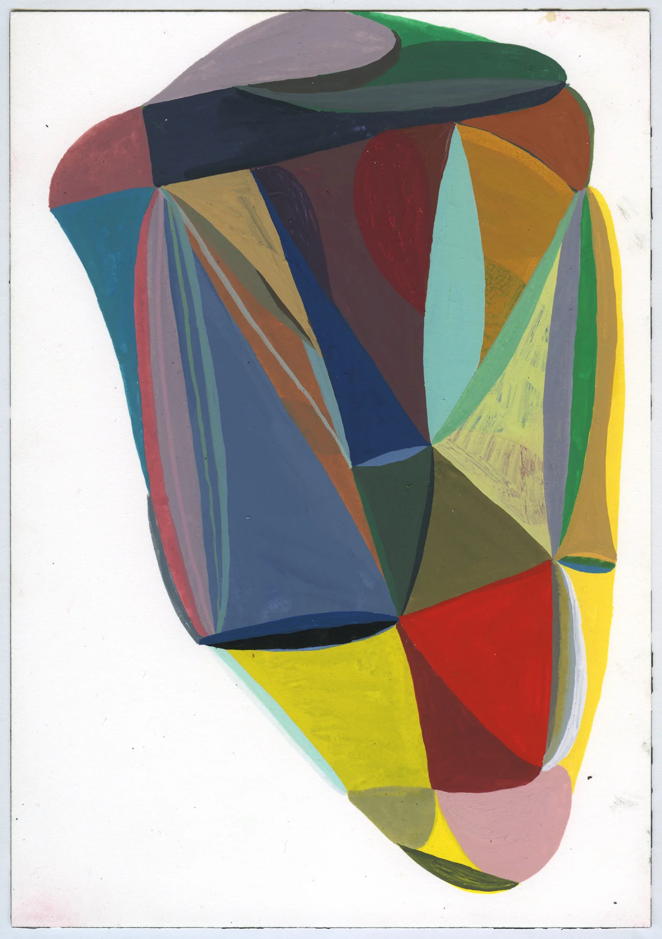   SAN 3  gouache on arches 10 x 7 inches 2012 