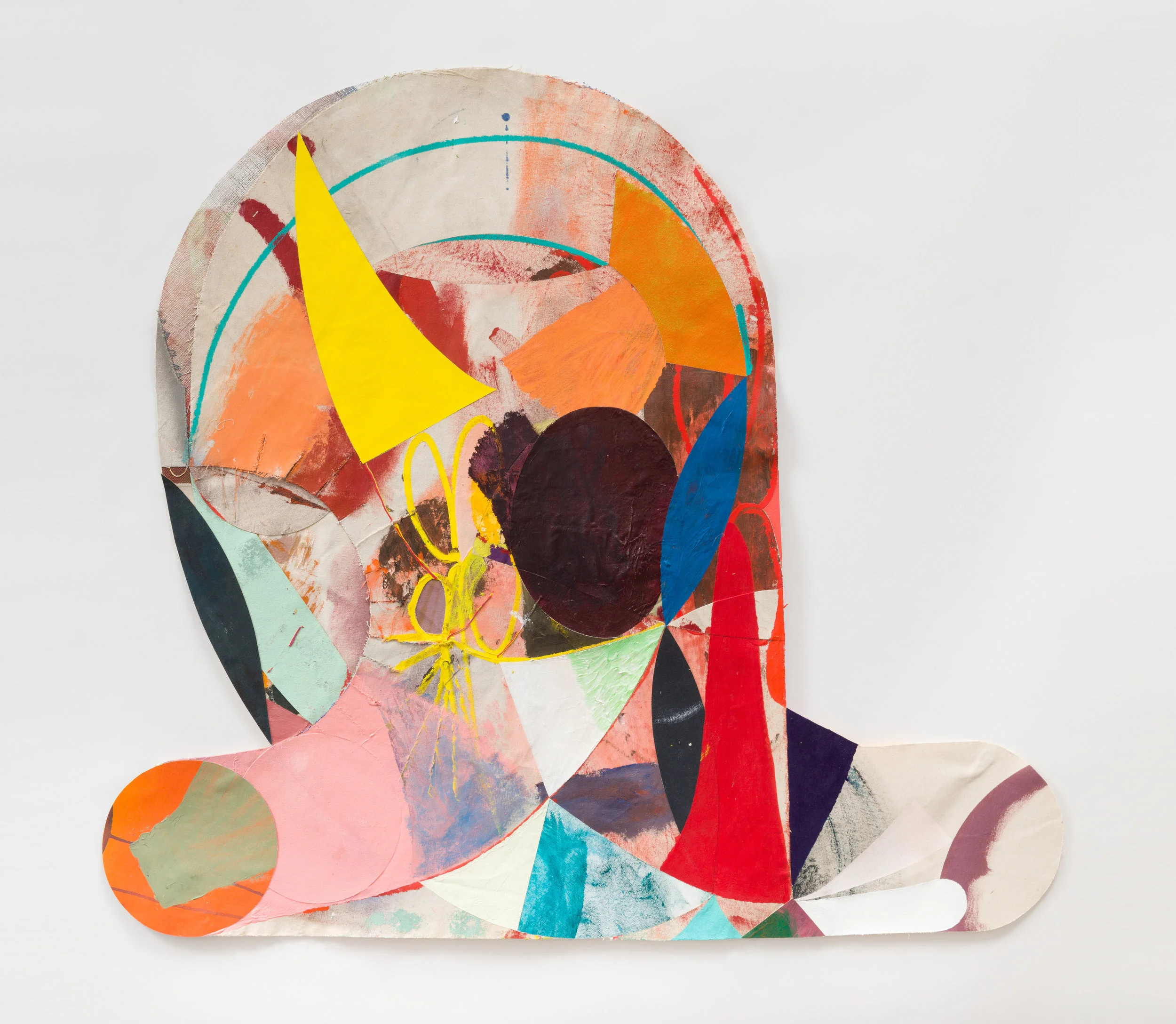   Twist  acrylic on canvas 45.5 x 50.5 inches 2101 