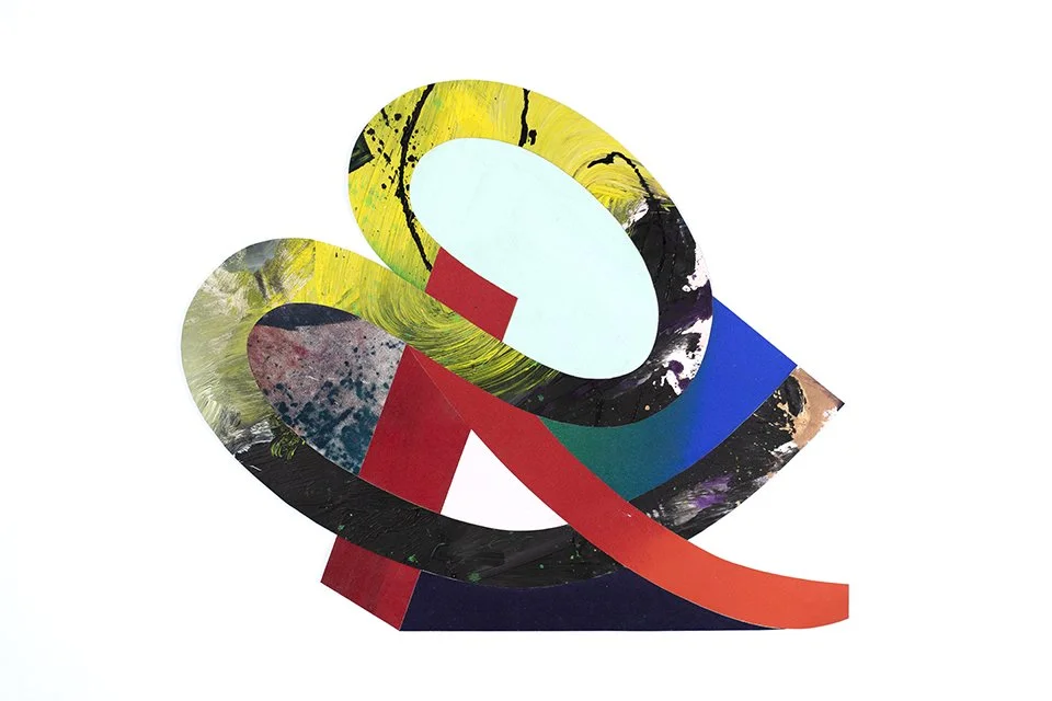  Yellow and Brown acrylic on canvas   27..5 x 23 2021 