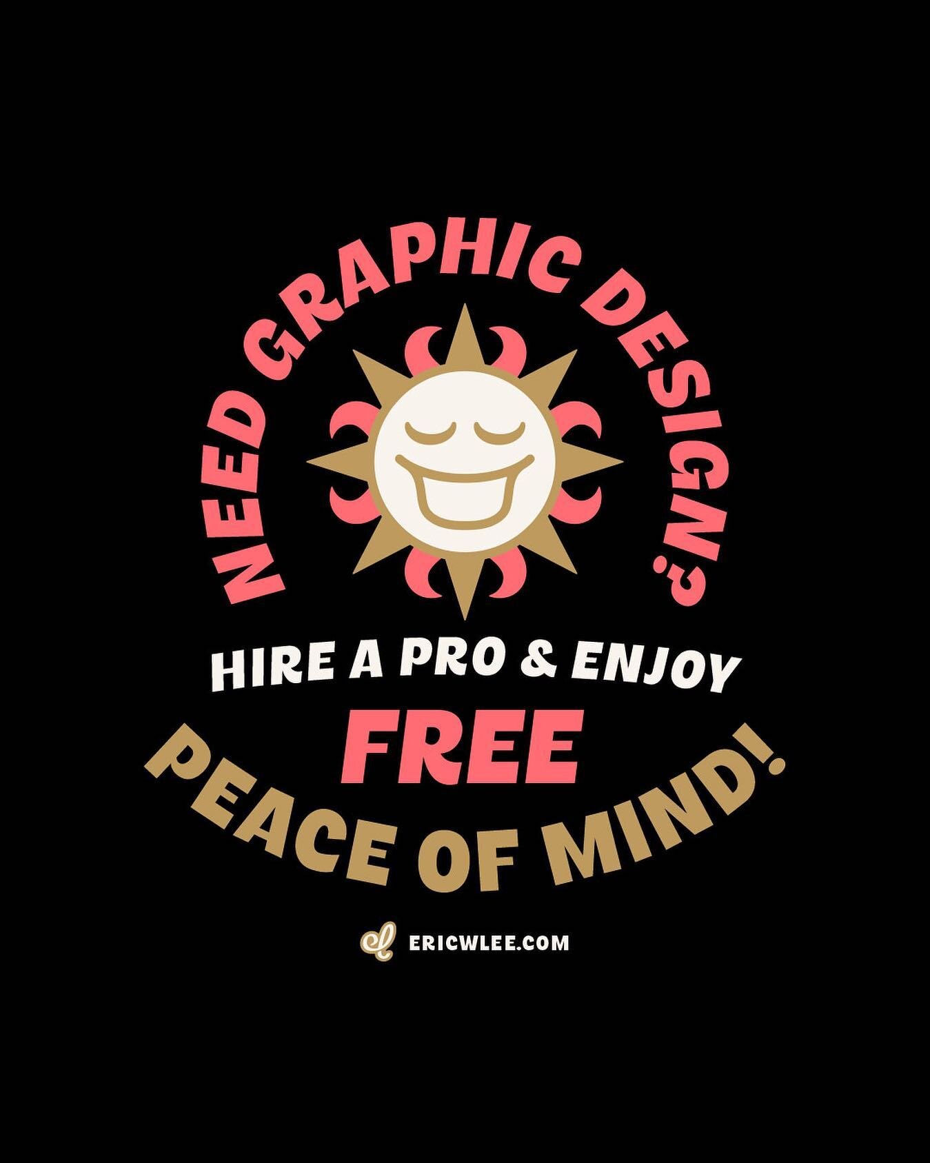 A message from the EWL marketing dept lol 👋 Need Graphic Design assistance for your business / brand / pet turtle?? Shoot me an email and let&rsquo;s make something cool. Typeface by the mightiest duo @hoodzpahdesign