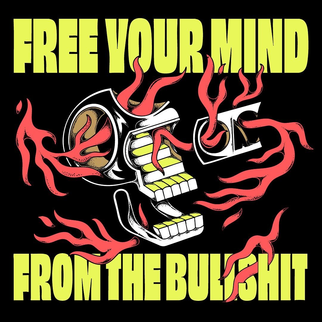 Monday afternoon energy. Take a deep breath. Let the bullsh&rsquo;t move right through you 👋🚽