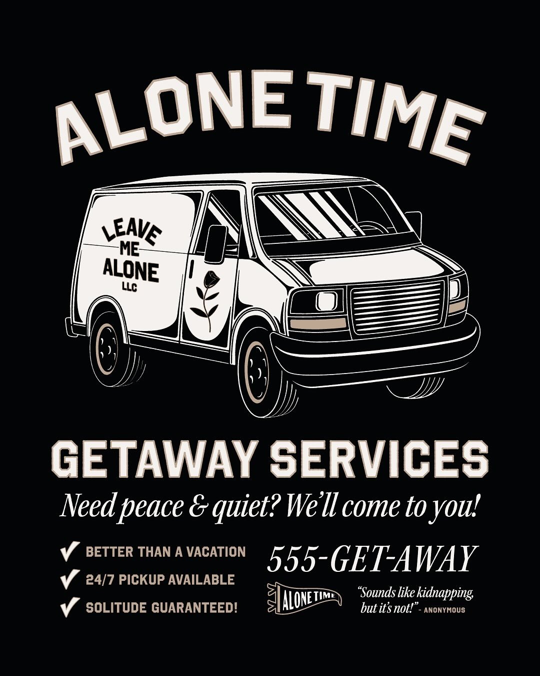 Someone start this &ldquo;getaway&rdquo; business with me and let&rsquo;s make MILLIONS. In the meantime, I&rsquo;m stepping on the gas a bit with @alonetimenyc this year (if you hadn&rsquo;t noticed). I&rsquo;ve been toying with the idea of doing AT