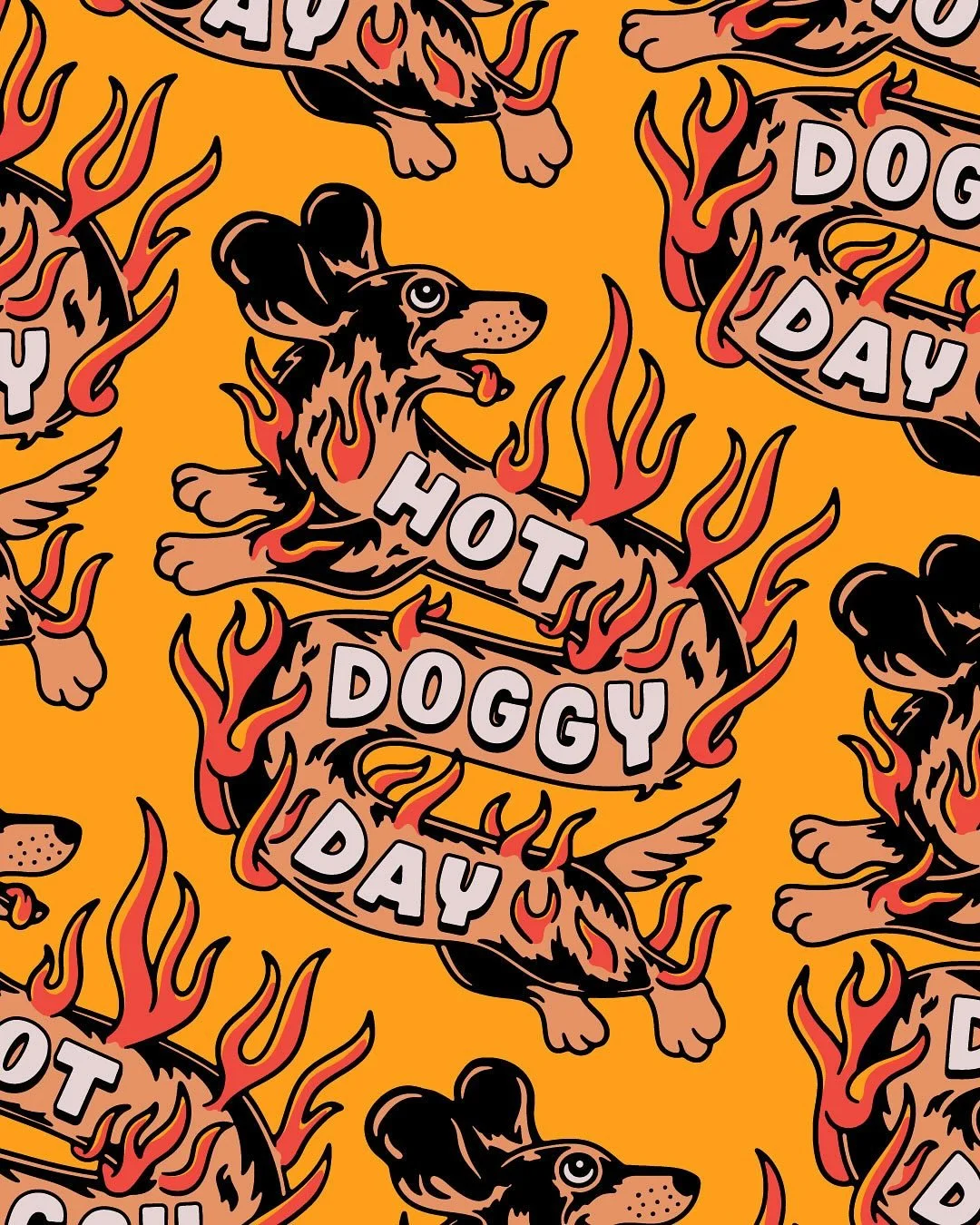 A reminder to stay cool and hydrated as temps will rise to nearly 100 degrees in NYC today. Also, I just heard that we’re replacing the phrase “dog day afternoon” with “HOT DOGGY DAY.” So tell everyone you know!