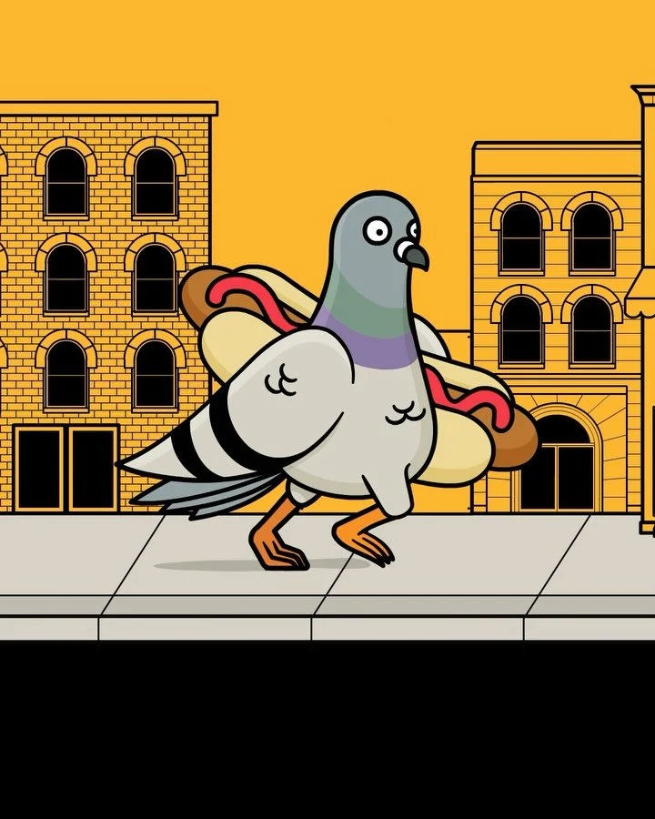 Not sure where she&rsquo;s going but get tf outta her way bc it looks important. This is the first character I think I&rsquo;ve ever animated. It was so fun to make! Look at her goooooo.