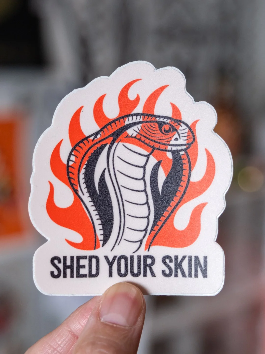 Shed Your Skin - Sticker